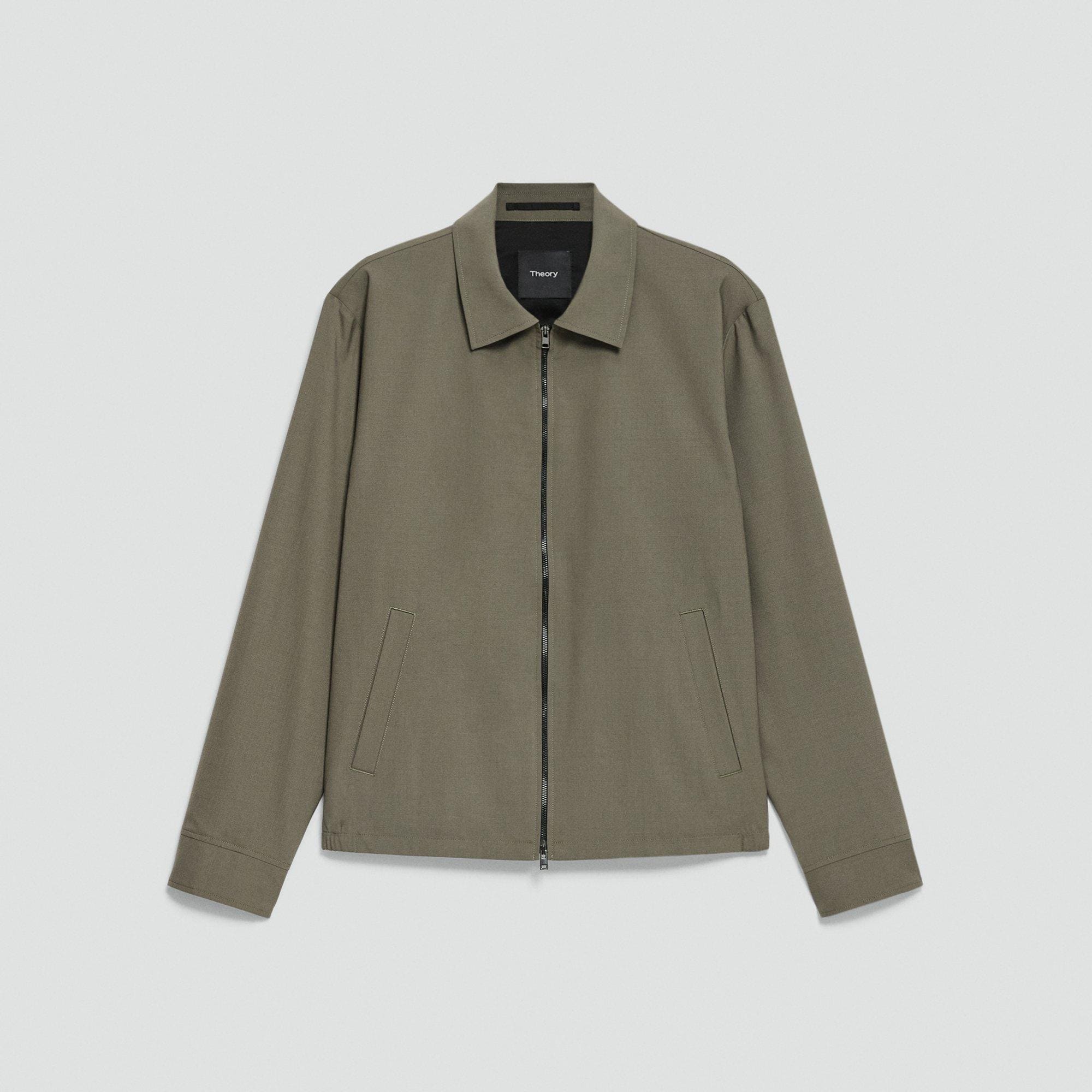 Blouson Zip Jacket in Motion Wool
