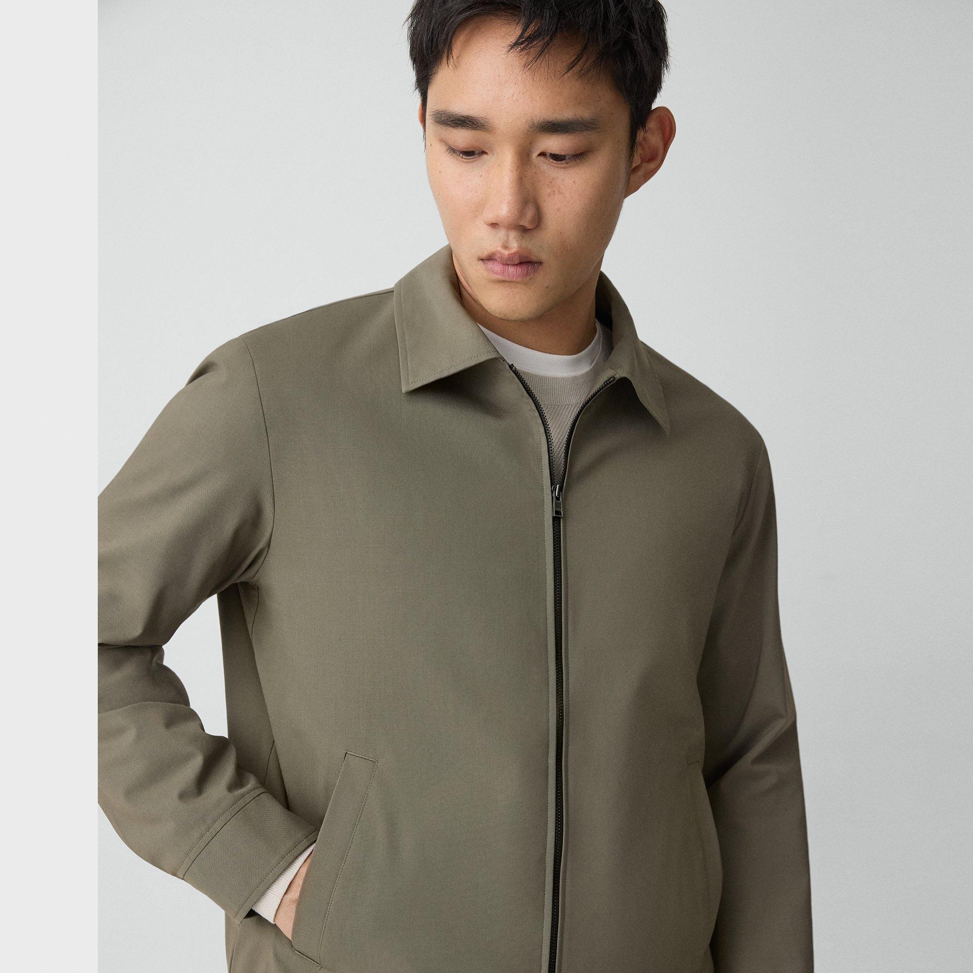 Blouson Zip Jacket in Motion Wool