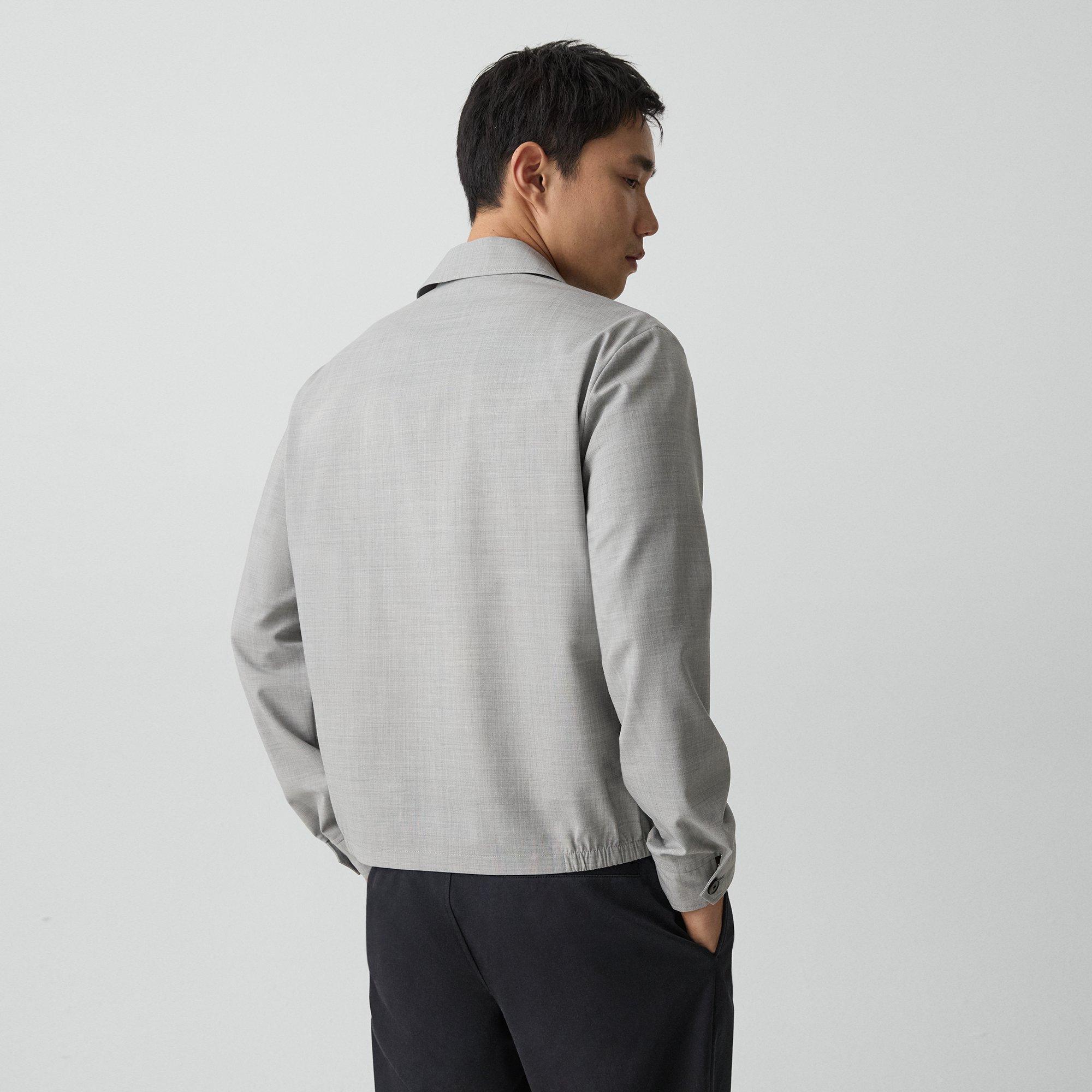 Blouson Zip Jacket in Motion Wool