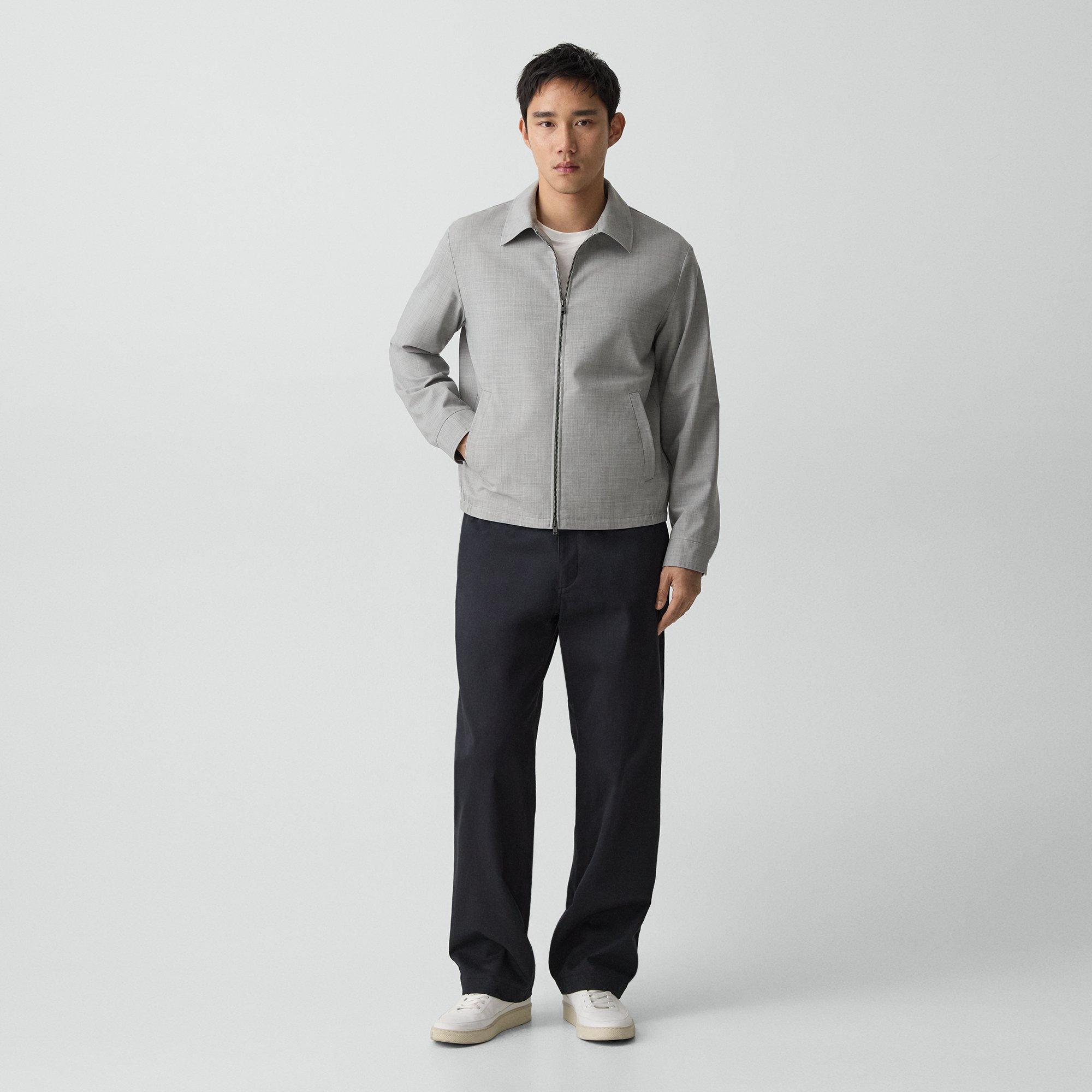 Blouson Zip Jacket in Motion Wool