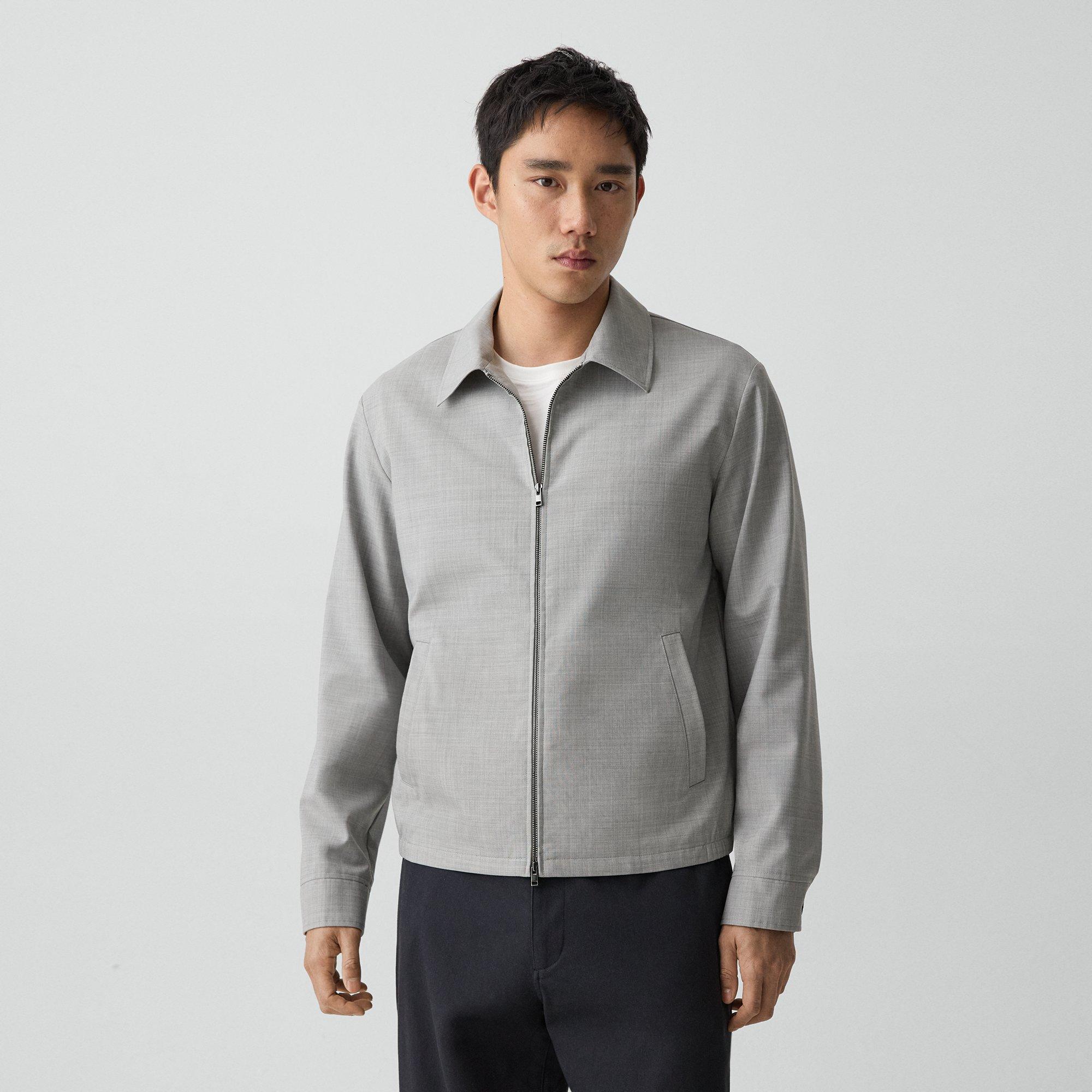 Blouson Zip Jacket in Motion Wool