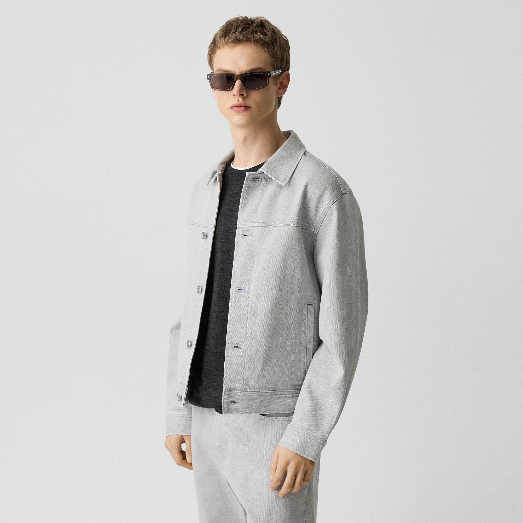 Trucker Jacket in Tinted Denim