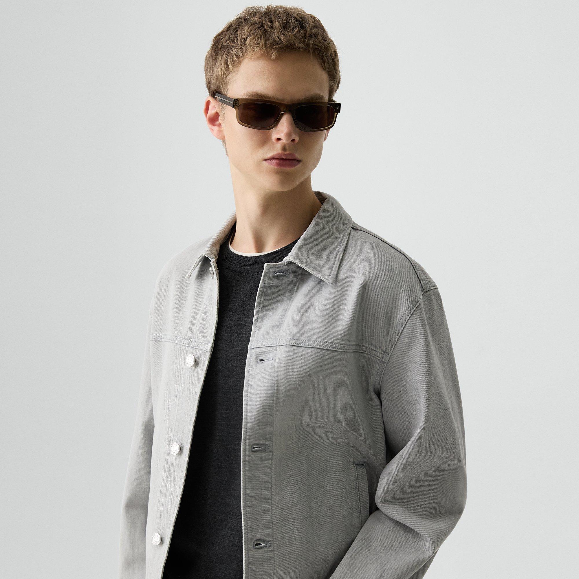 Trucker Jacket in Tinted Denim