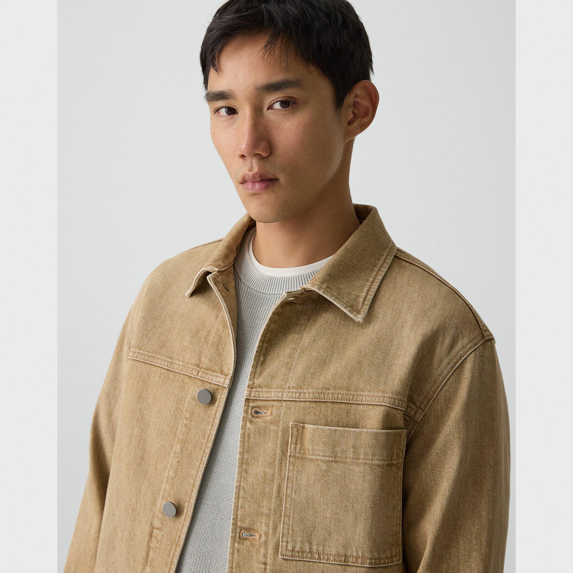 Trucker Jacket in Tinted Denim