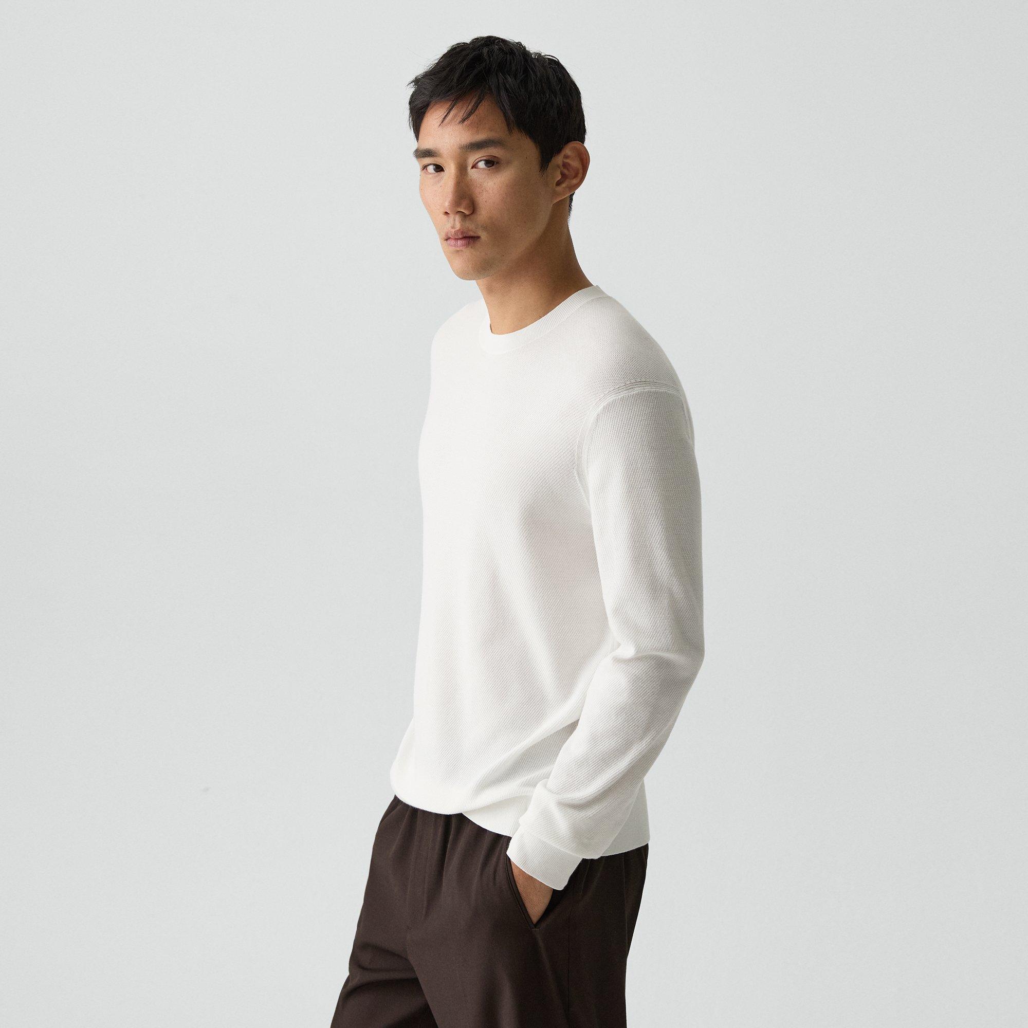 Riland Crewneck Sweater in Light Bilen