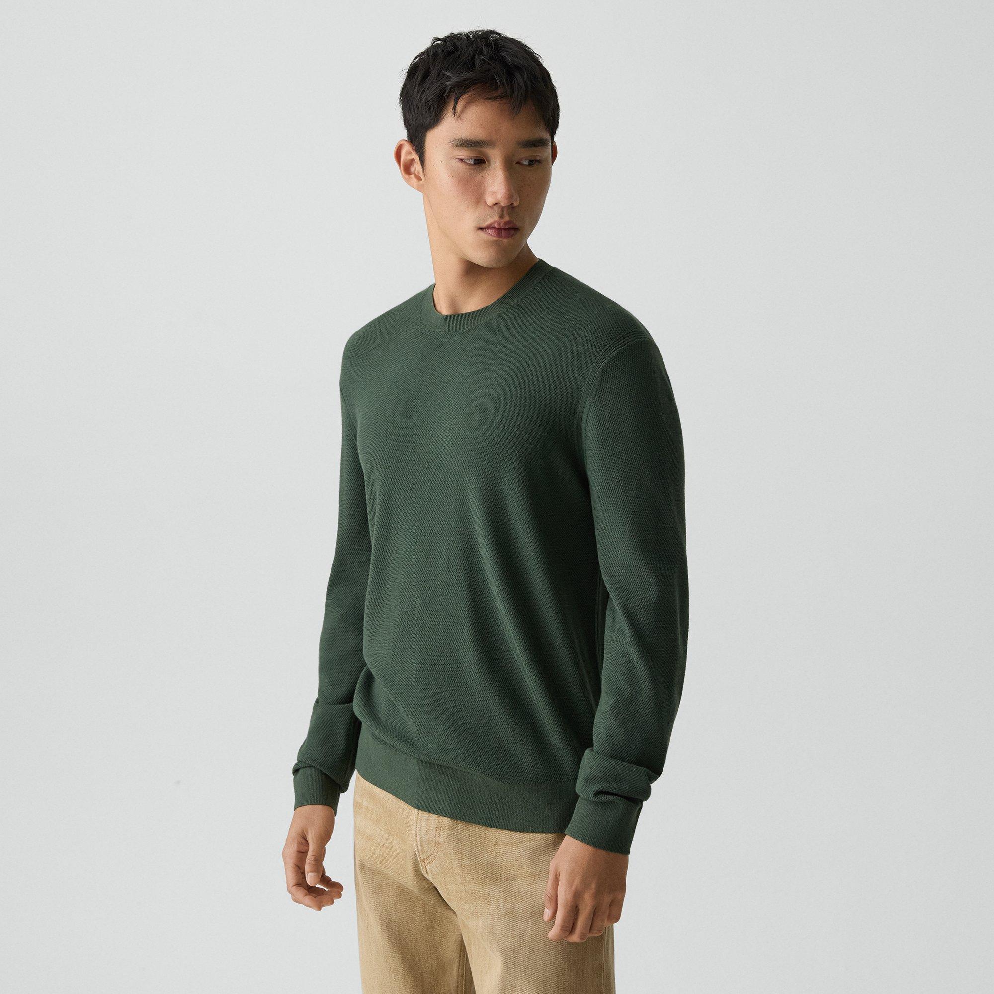 Riland Crewneck Sweater in Light Bilen