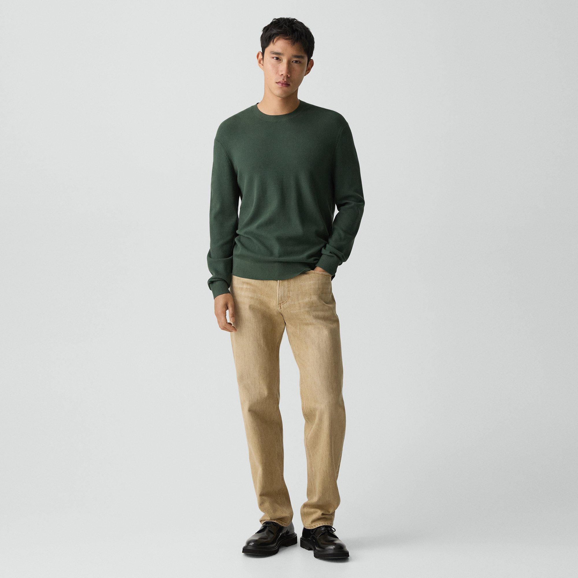 Riland Crewneck Sweater in Light Bilen