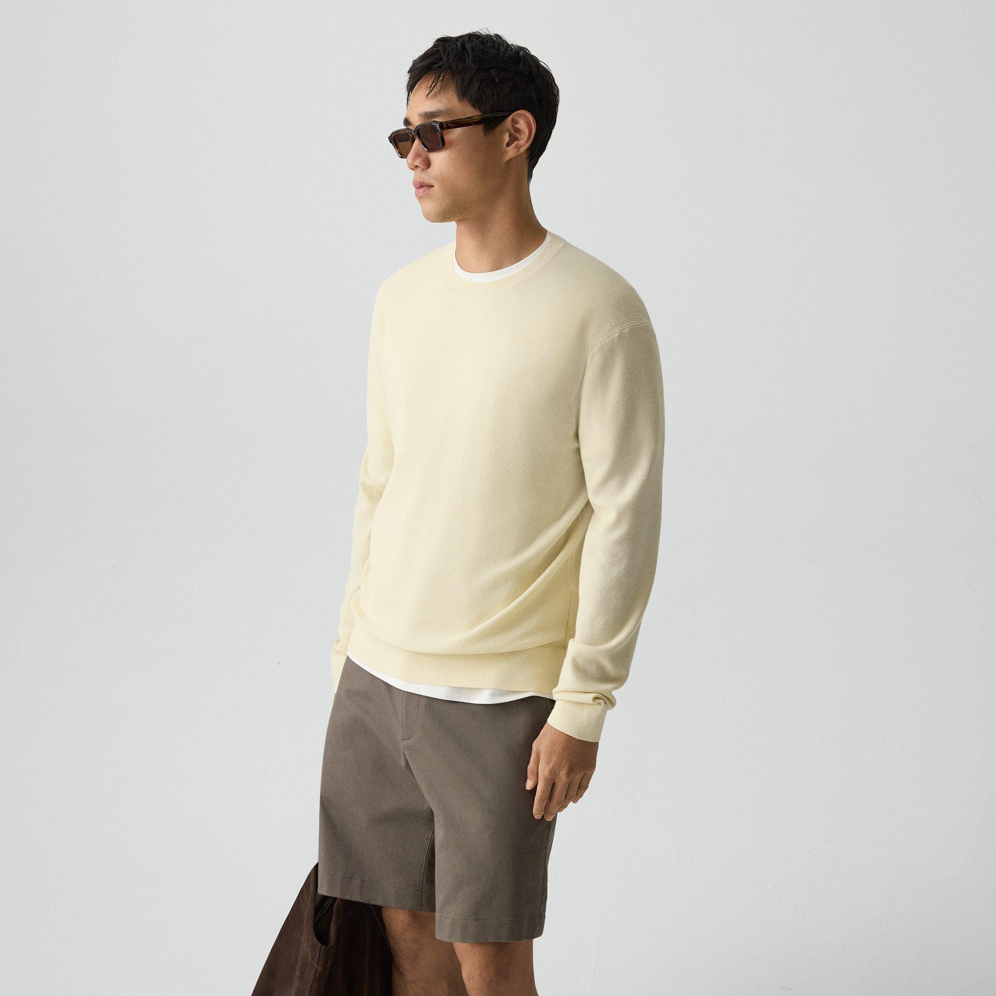 Riland Crewneck Sweater in Light Bilen