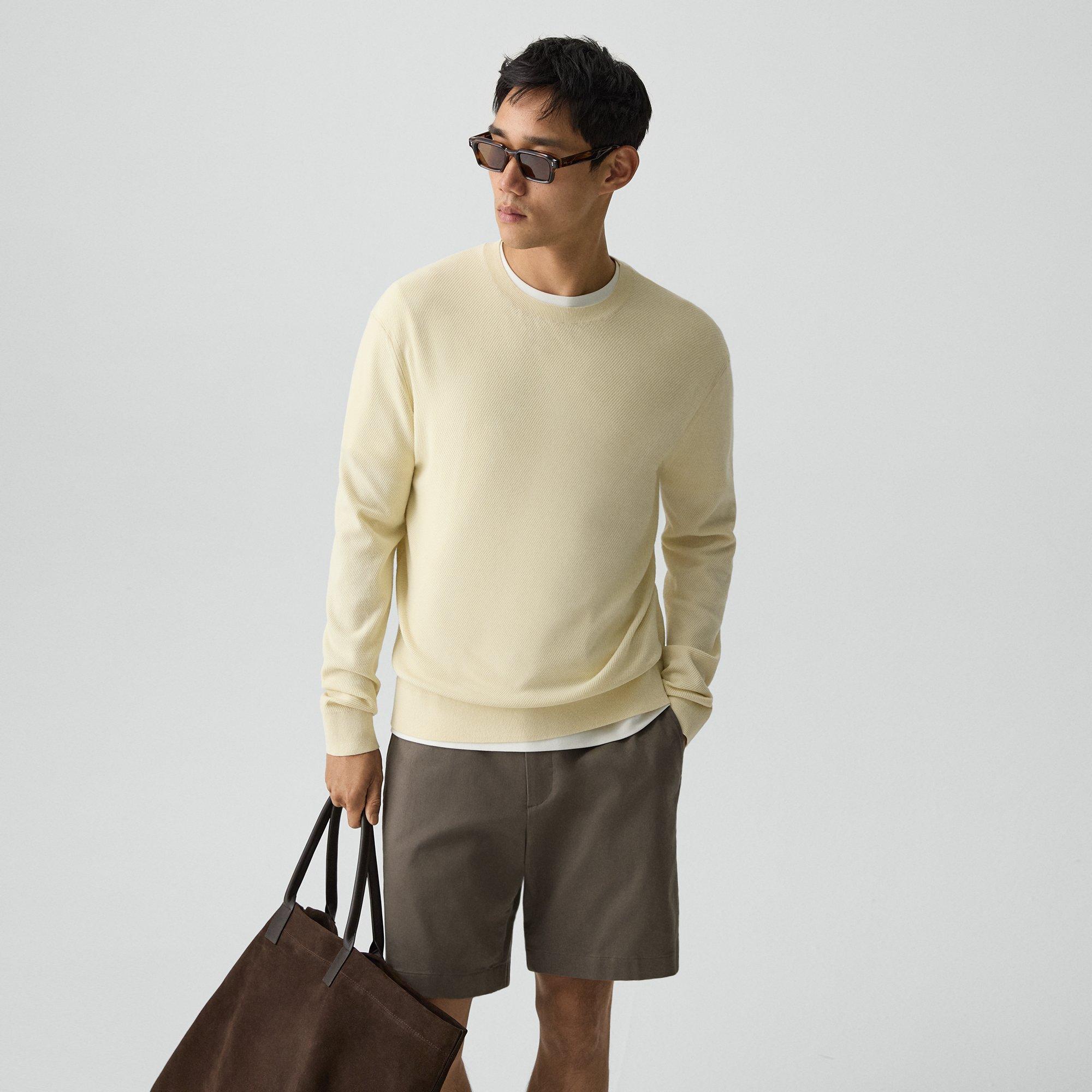 Riland Crewneck Sweater in Light Bilen