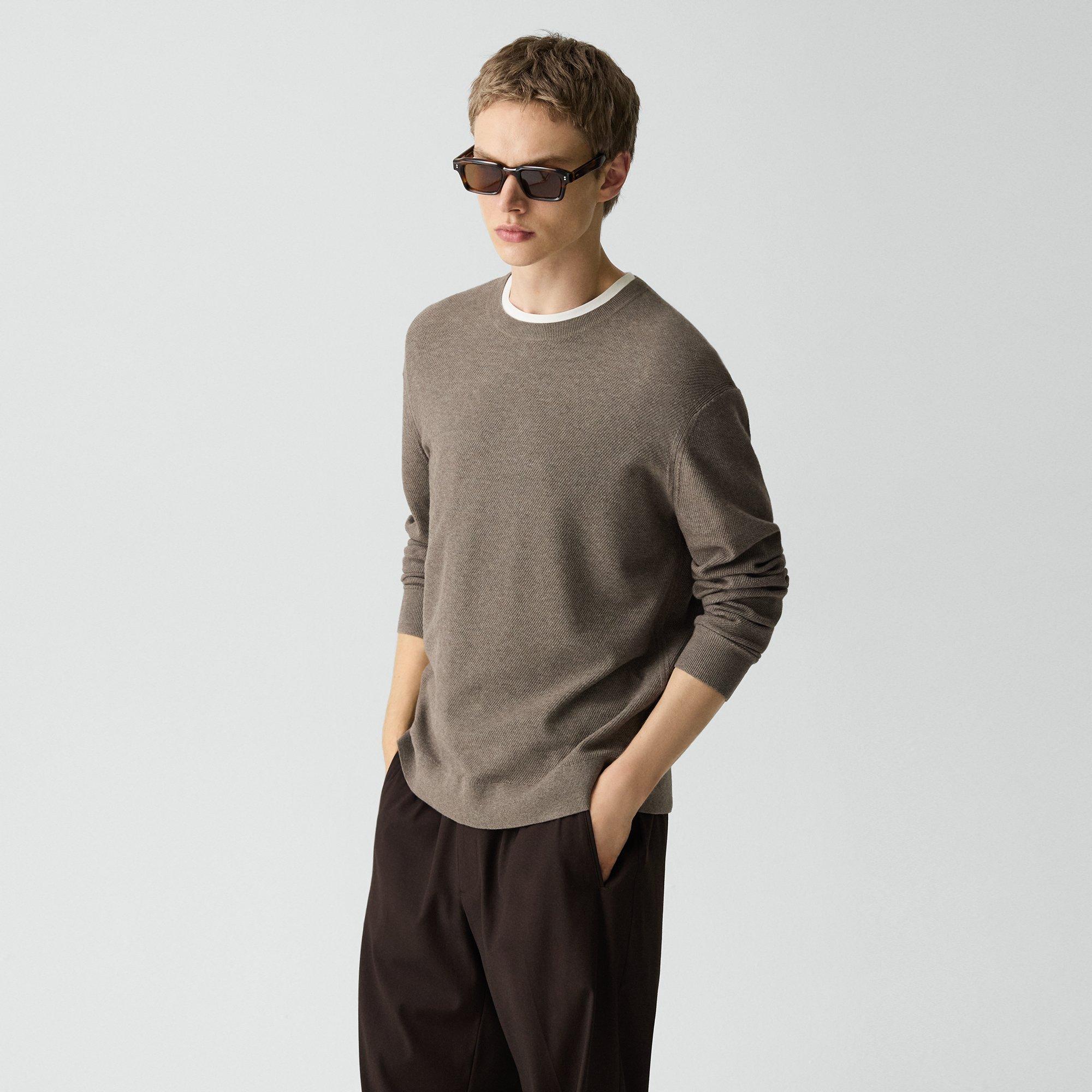 Riland Crewneck Sweater in Light Bilen