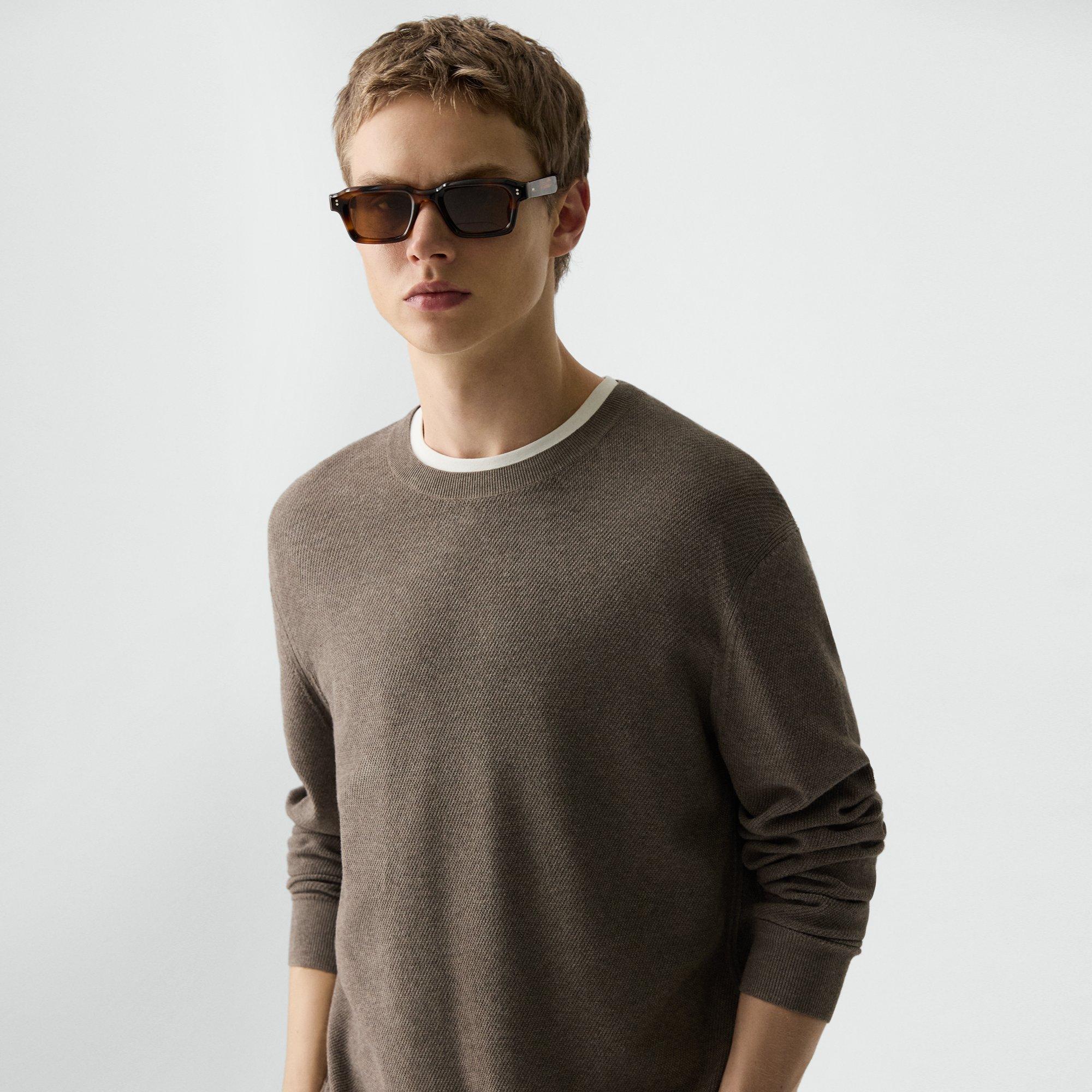 Riland Crewneck Sweater in Light Bilen