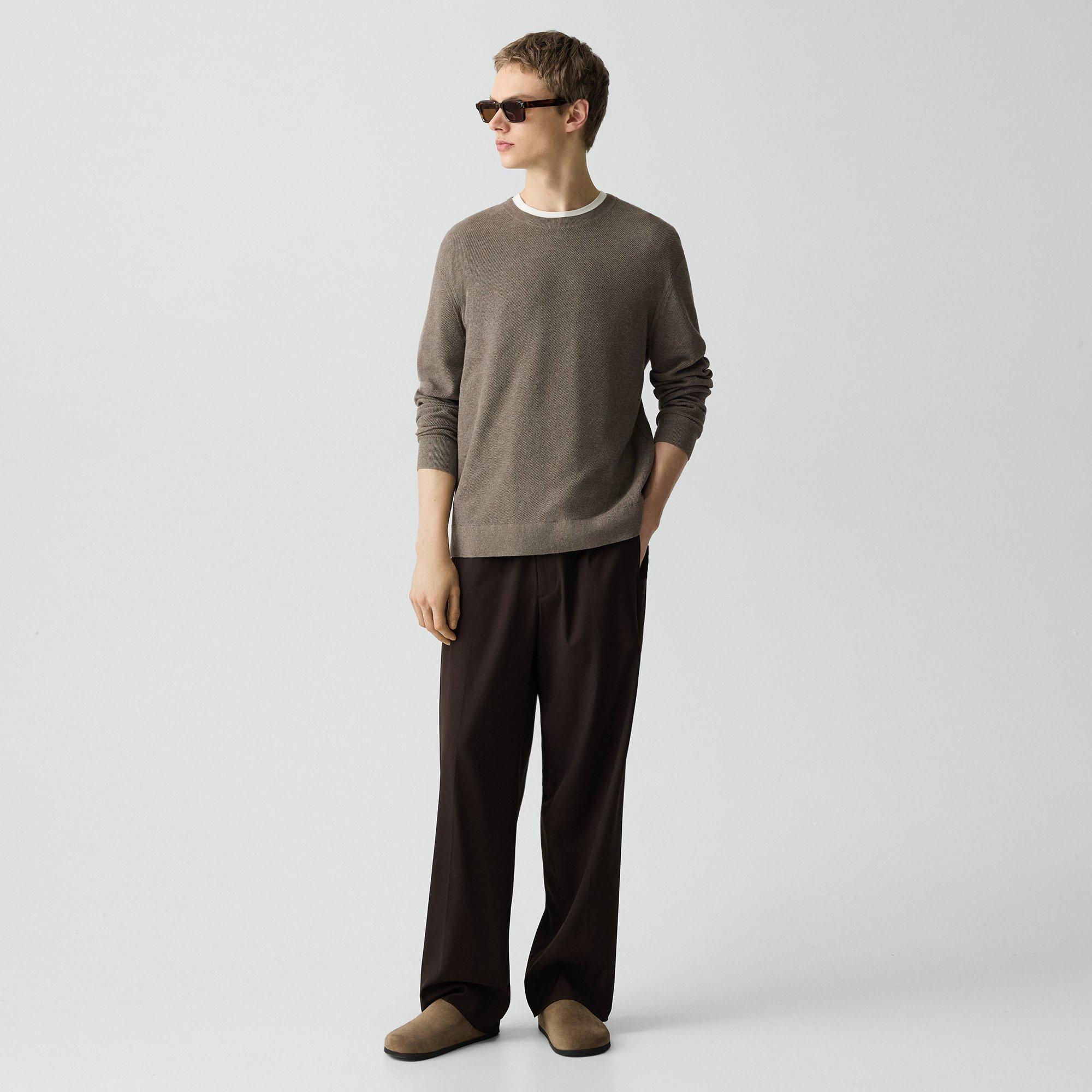 Riland Crewneck Sweater in Light Bilen