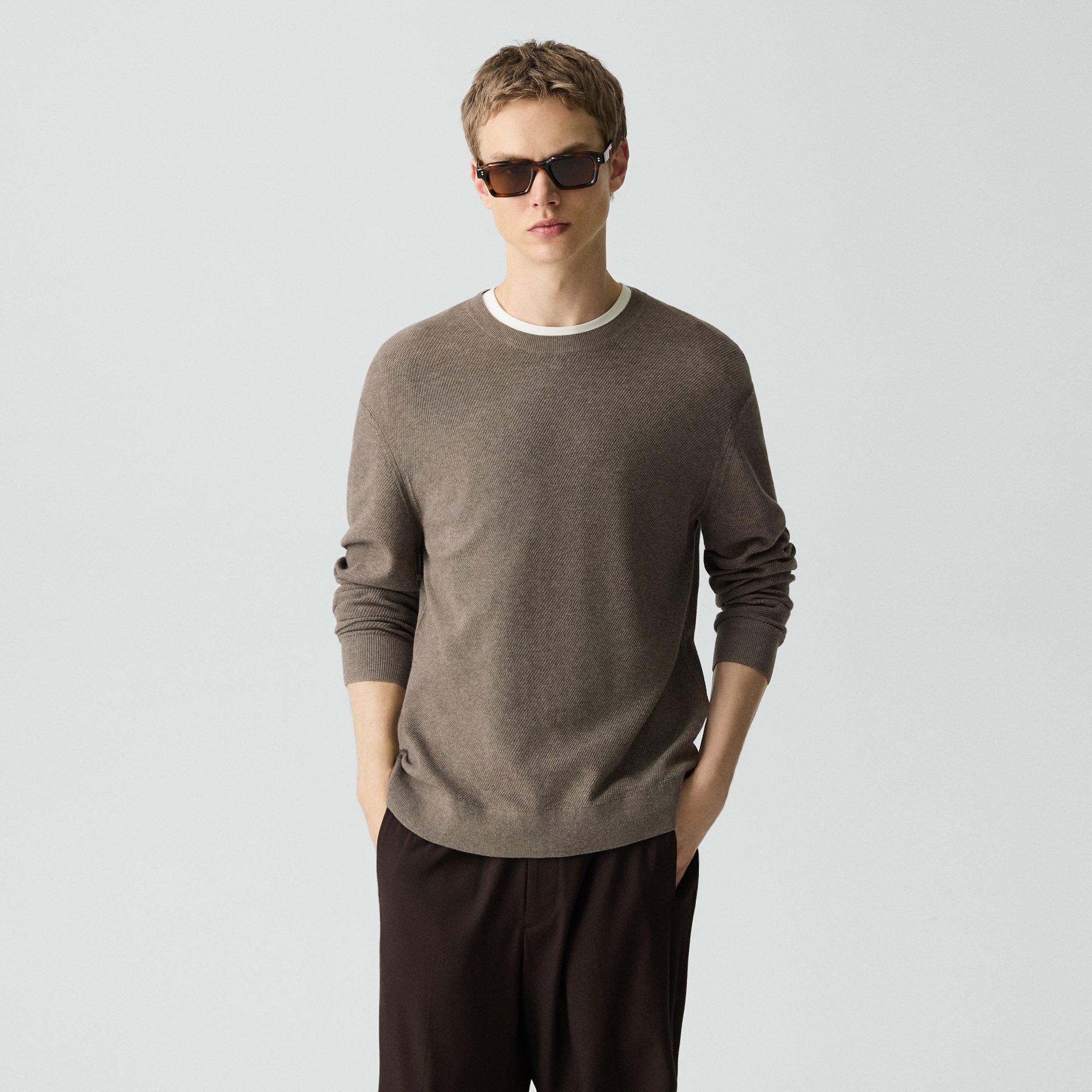 Riland Crewneck Sweater in Light Bilen
