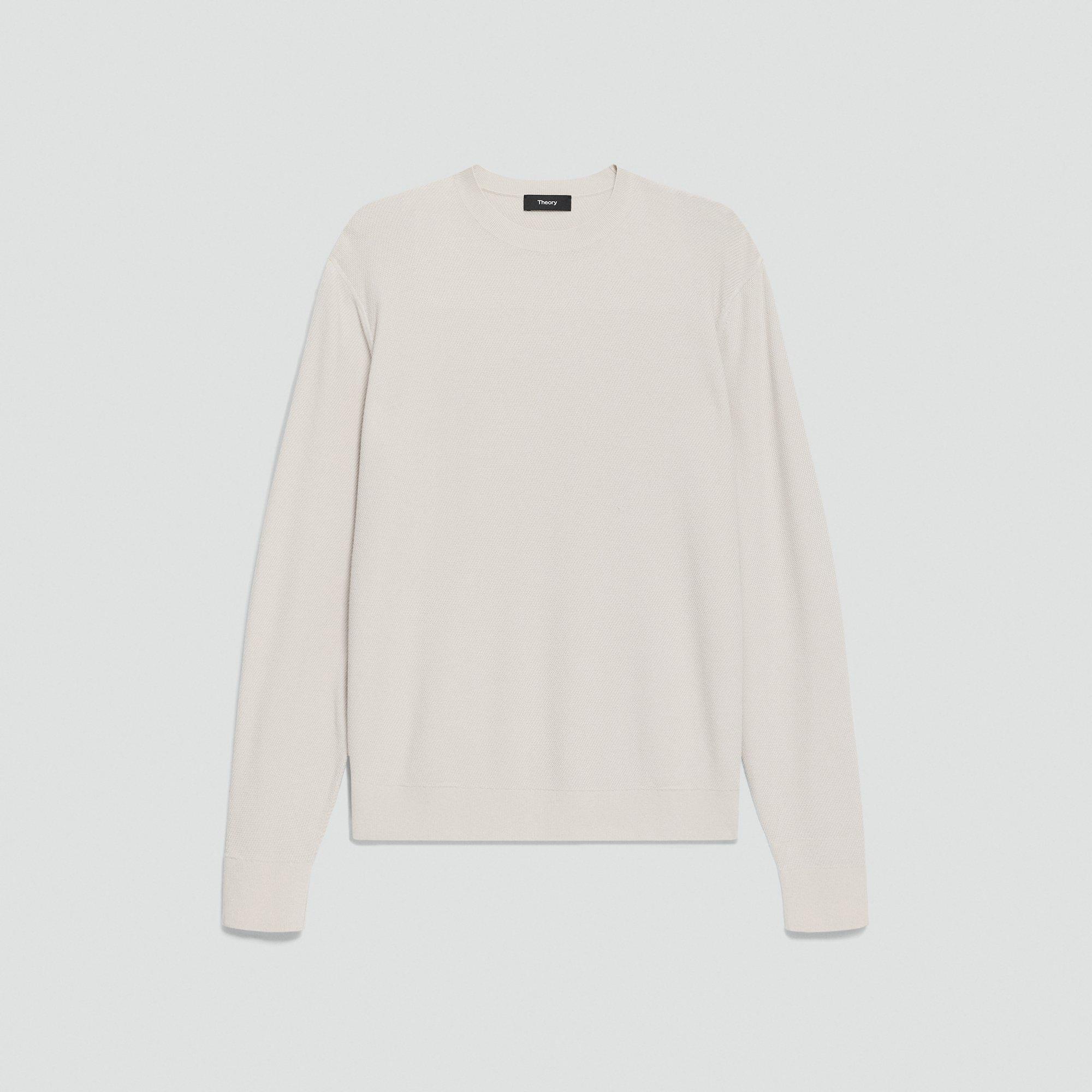 Riland Crewneck Sweater in Light Bilen from Theory - $195