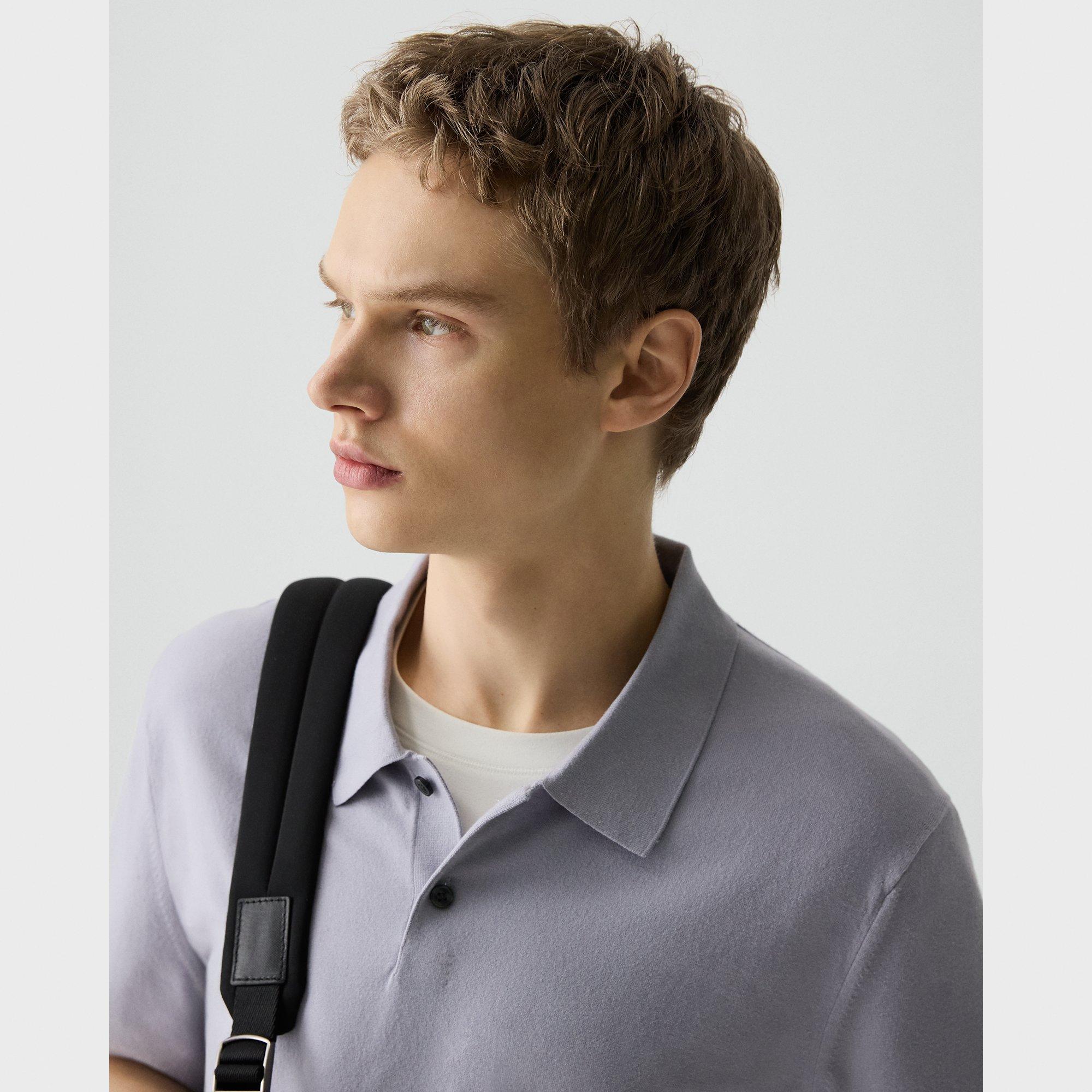 Soris Polo Shirt in Light Bilen