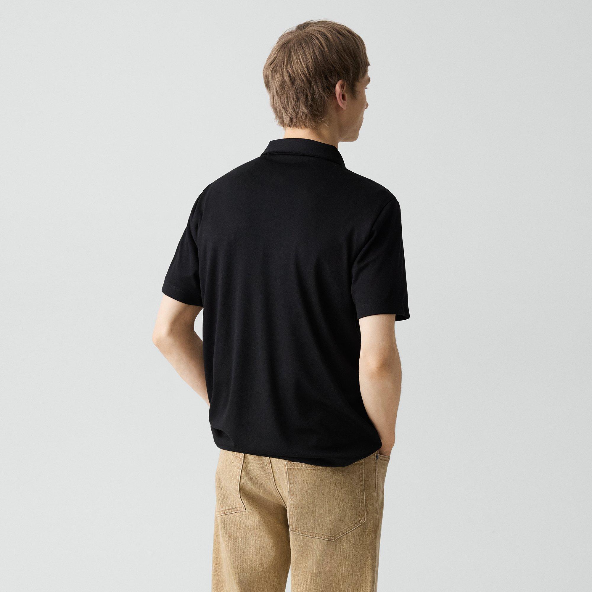 Bron Polo Shirt in Anemone Modal Jersey