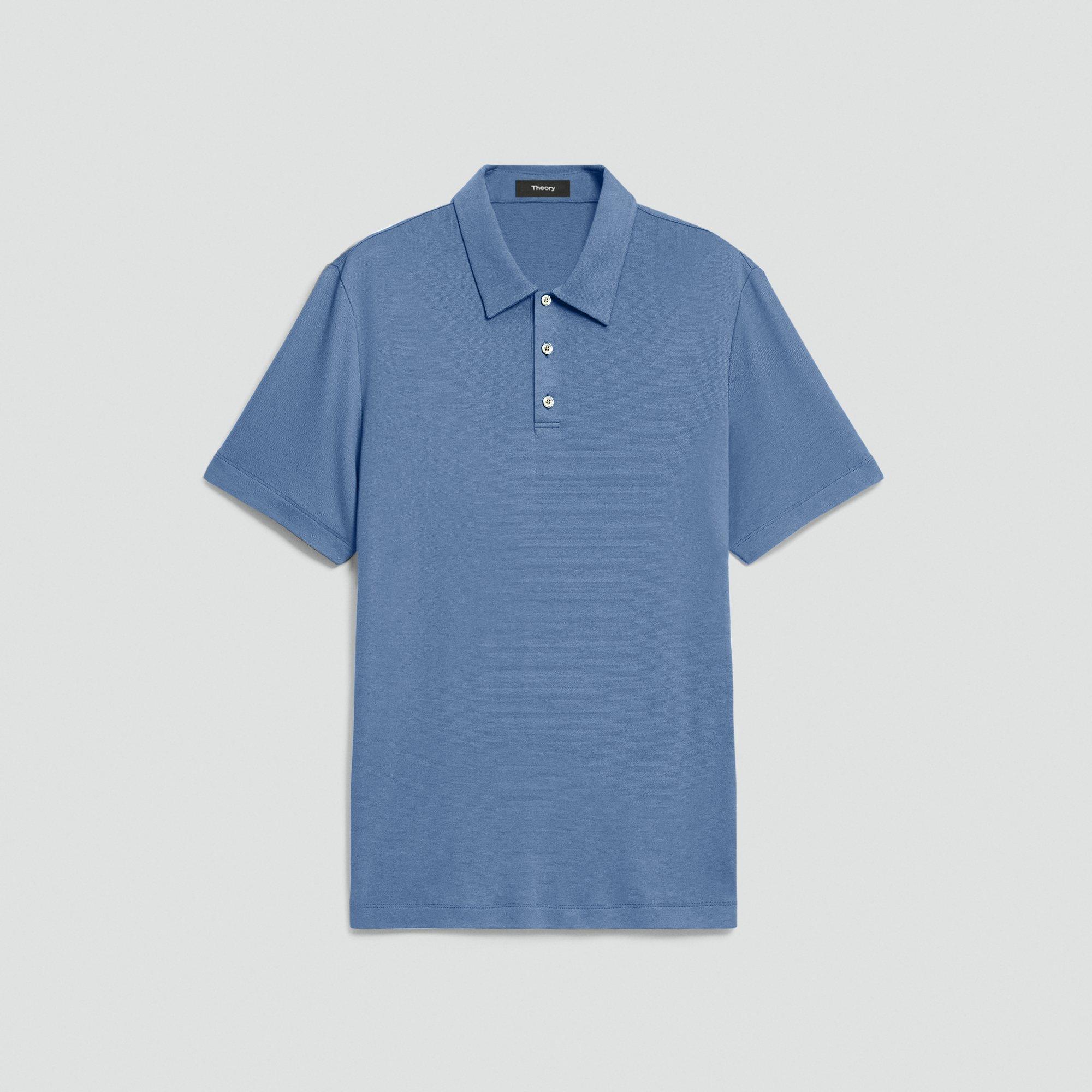 Bron Polo Shirt in Anemone Modal Jersey from Theory - $145