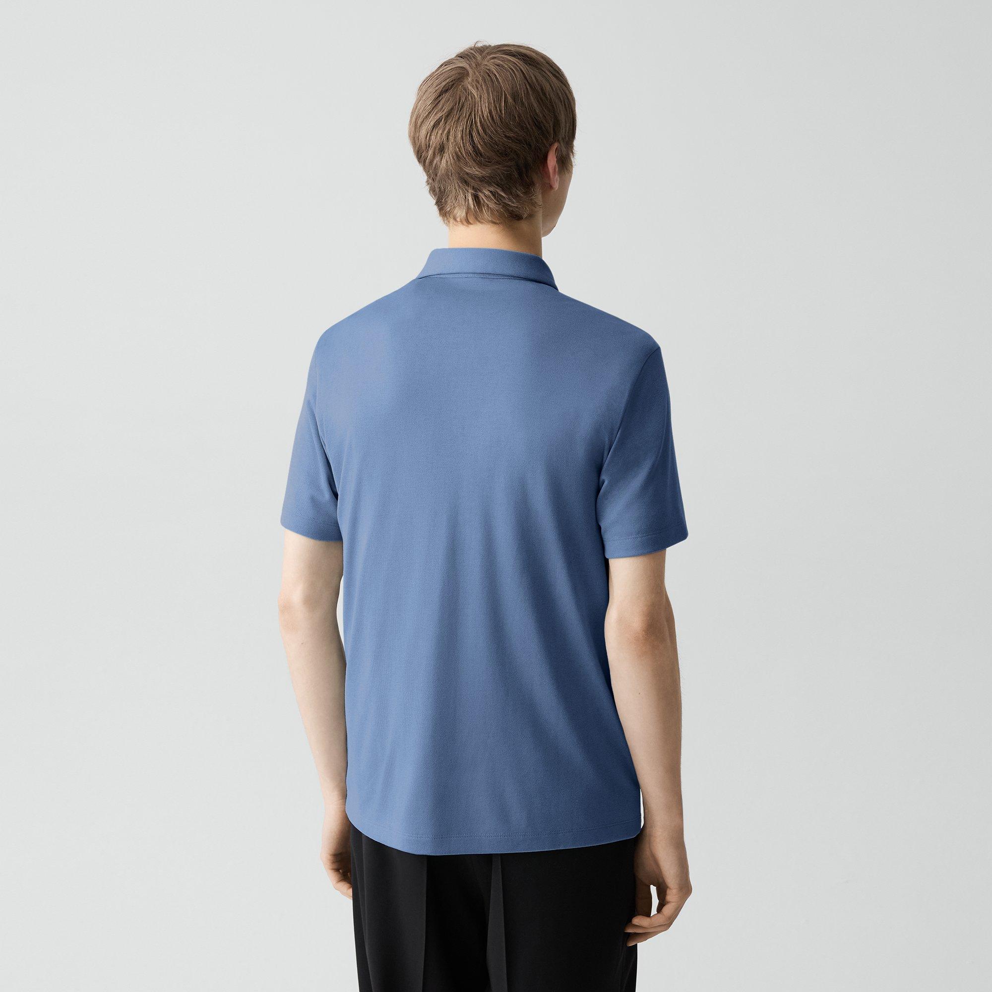 Bron Polo Shirt in Anemone Modal Jersey