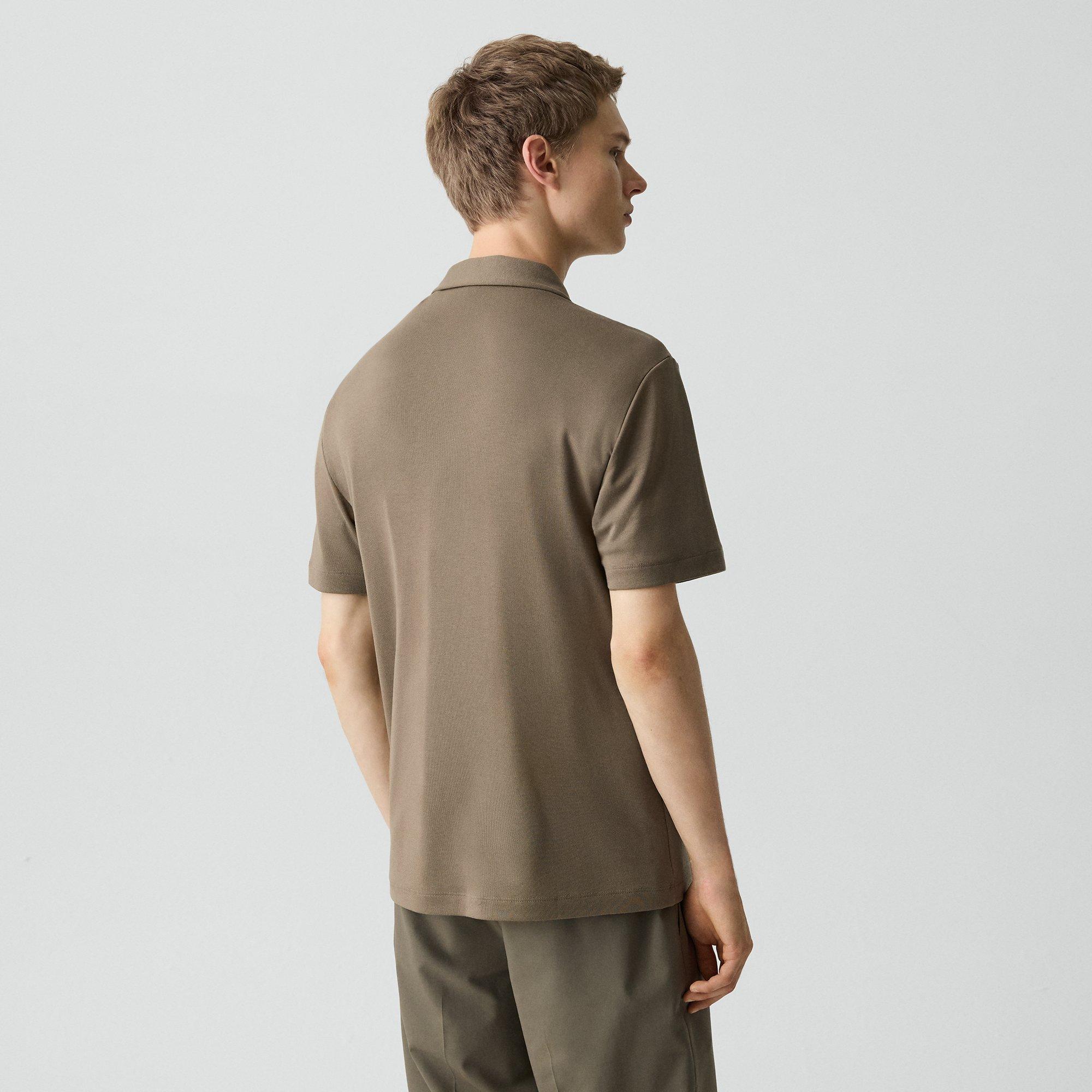 Bron Polo Shirt in Anemone Modal Jersey