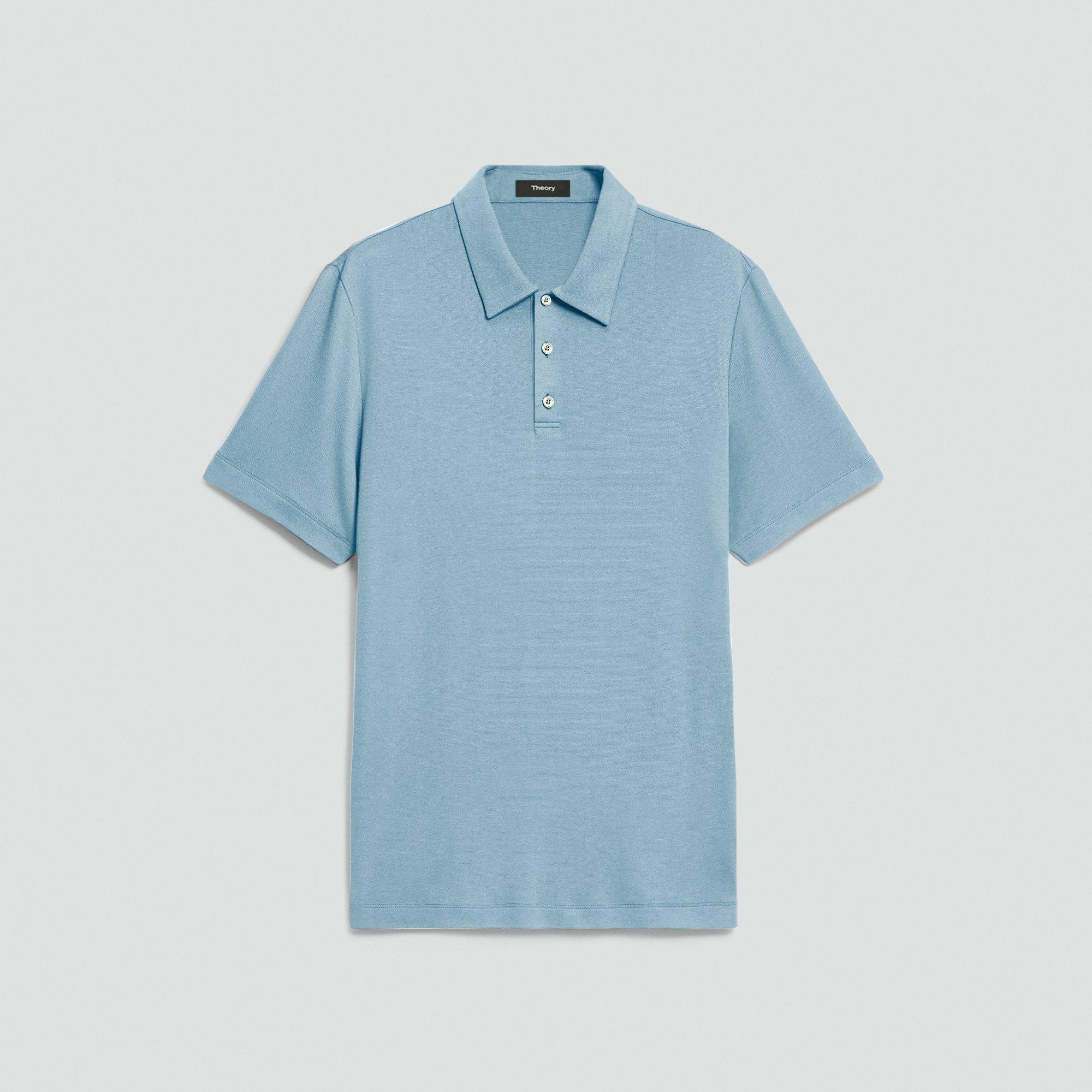 Bron Polo Shirt in Anemone Modal Jersey