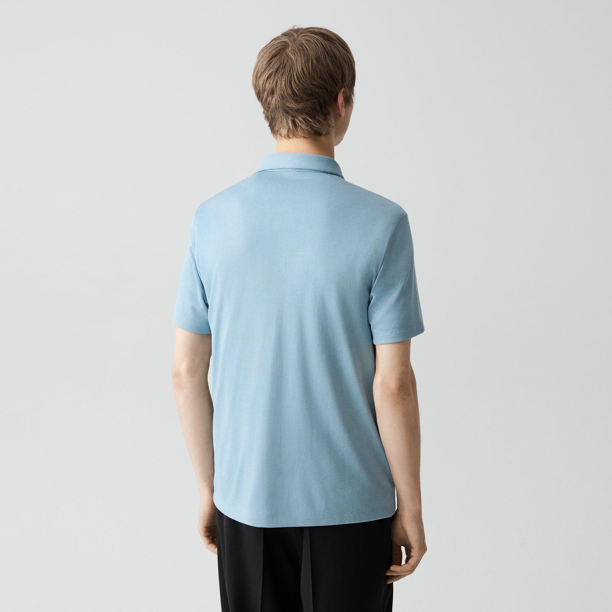Bron Polo Shirt in Anemone Modal Jersey