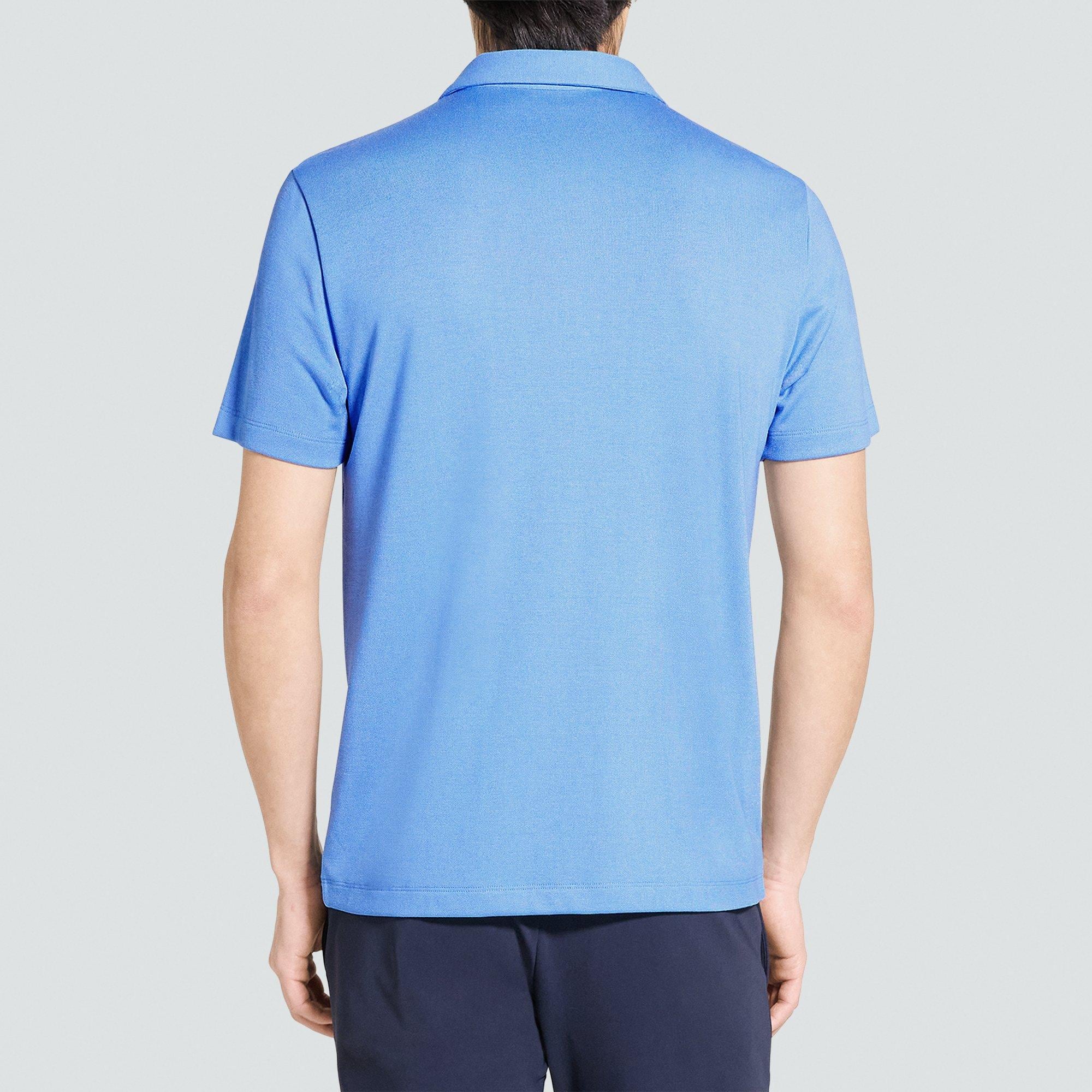 Bron Polo Shirt in Anemone Modal Jersey