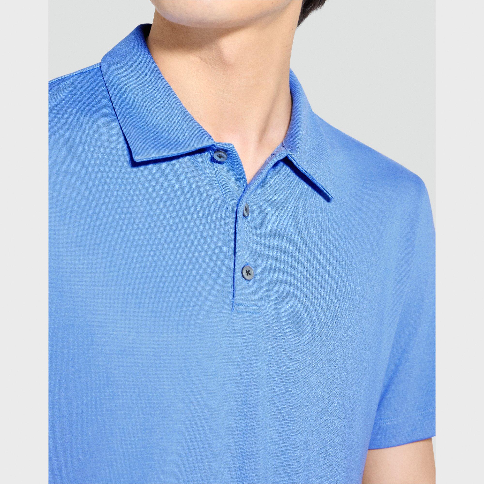 Bron Polo Shirt in Anemone Modal Jersey