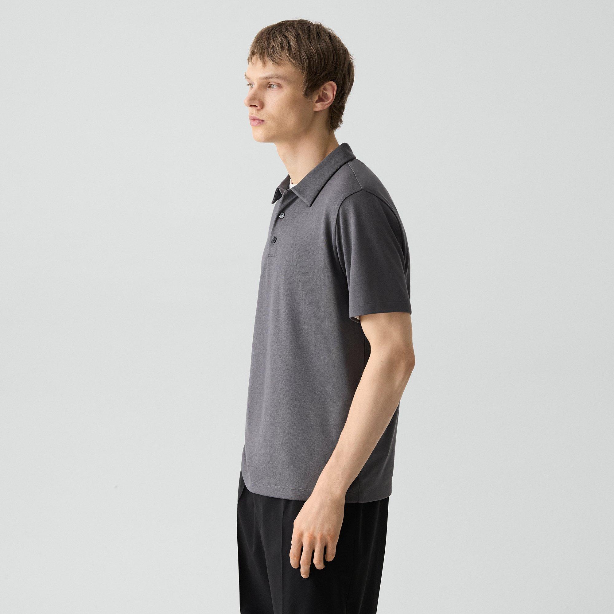 Bron Polo Shirt in Anemone Modal Jersey