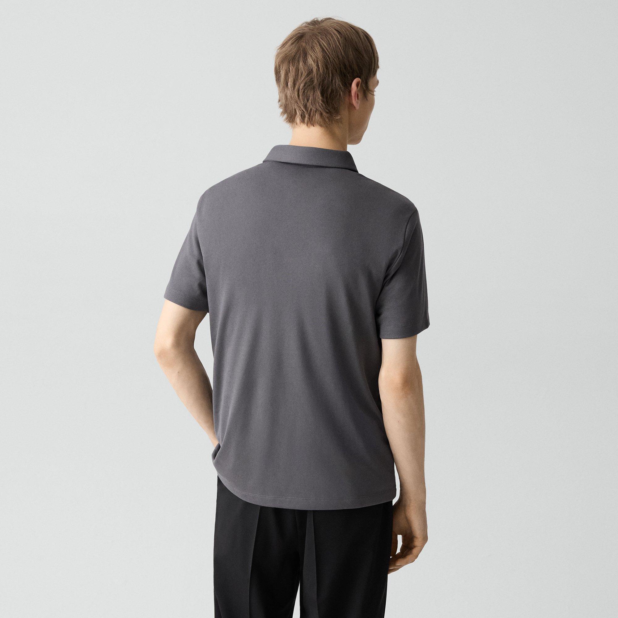 Bron Polo Shirt in Anemone Modal Jersey