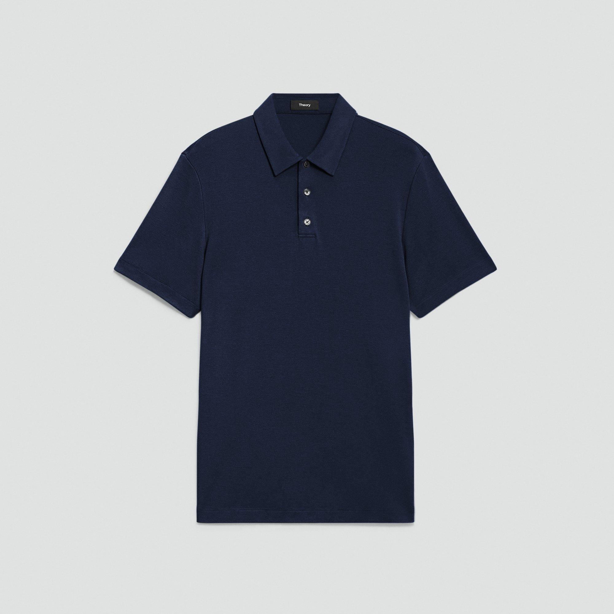 Bron Polo Shirt in Anemone Modal Jersey