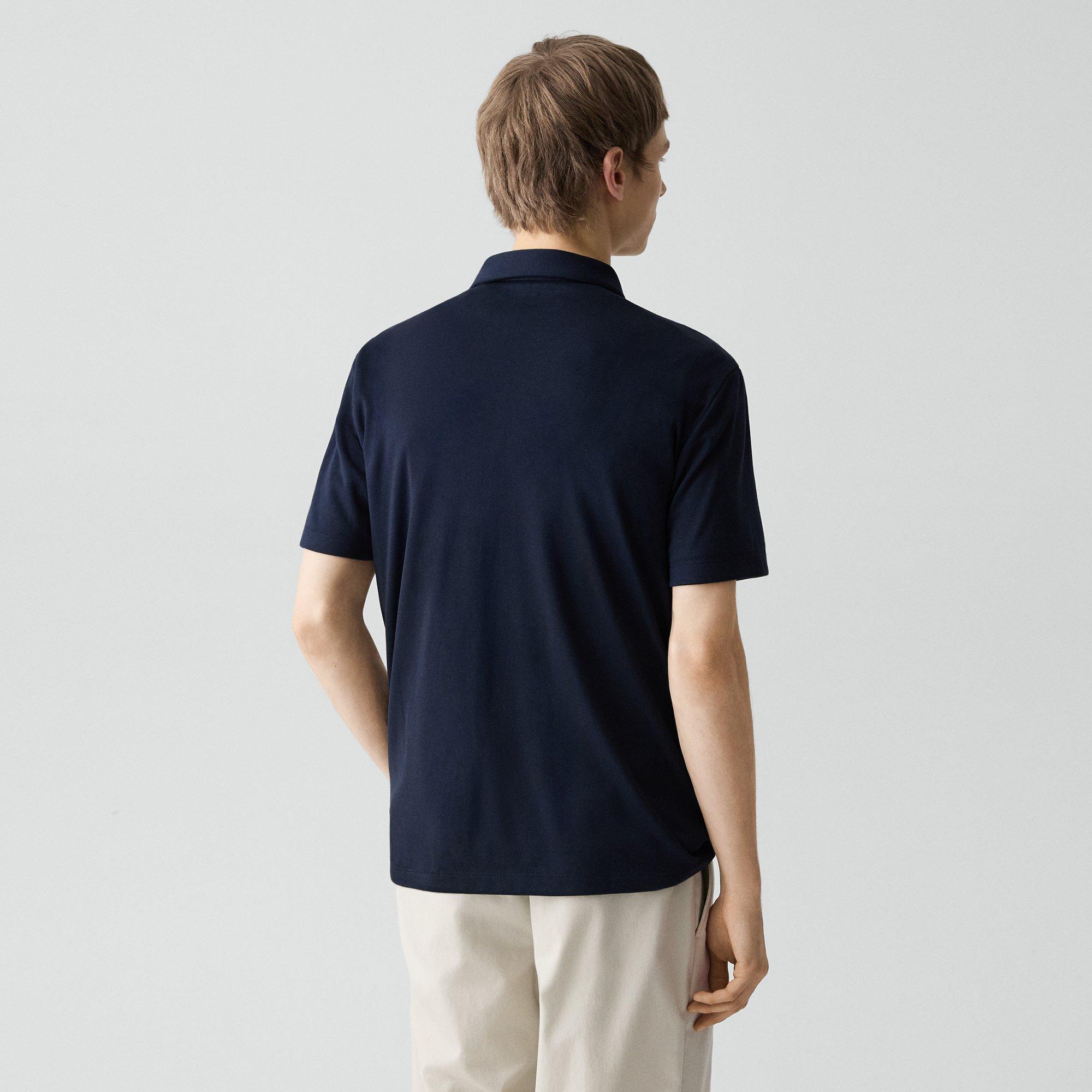Bron Polo Shirt in Anemone Modal Jersey