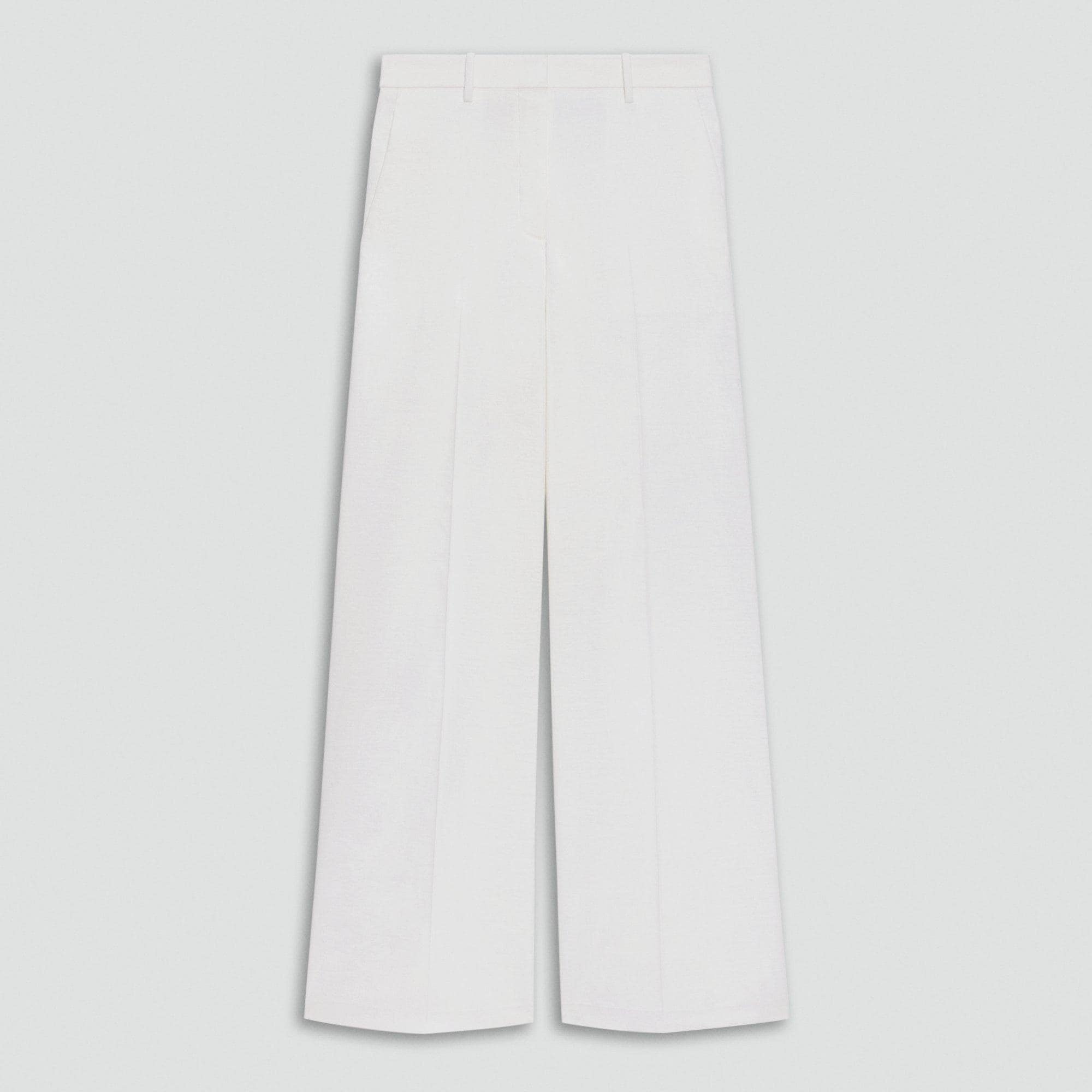 Wide-Leg Trousers in Good Linen