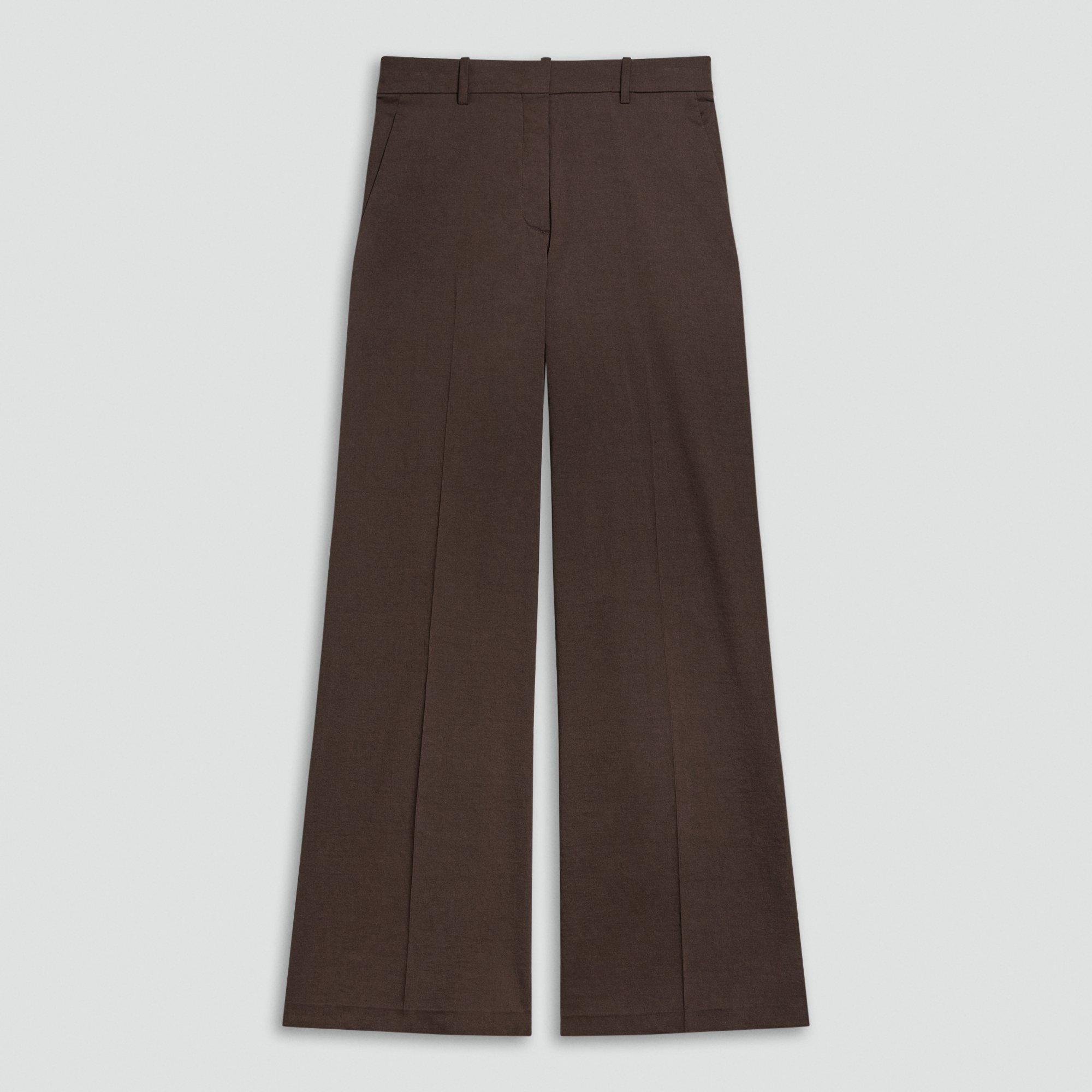 Wide-Leg Trousers in Good Linen