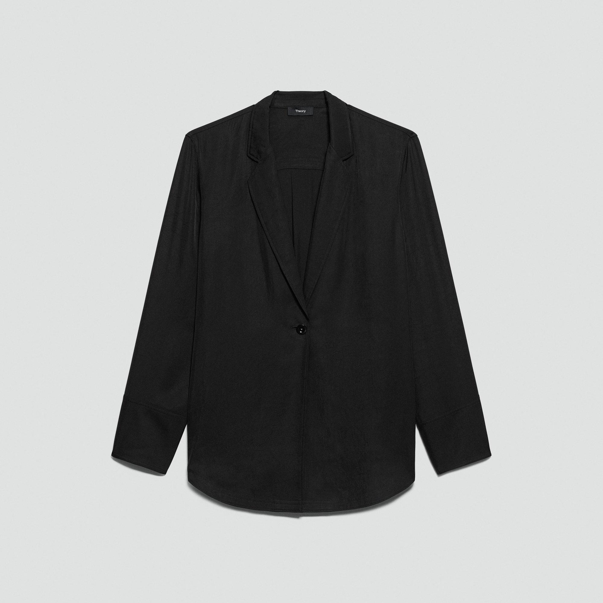 Airy Blazer in Washed Twill