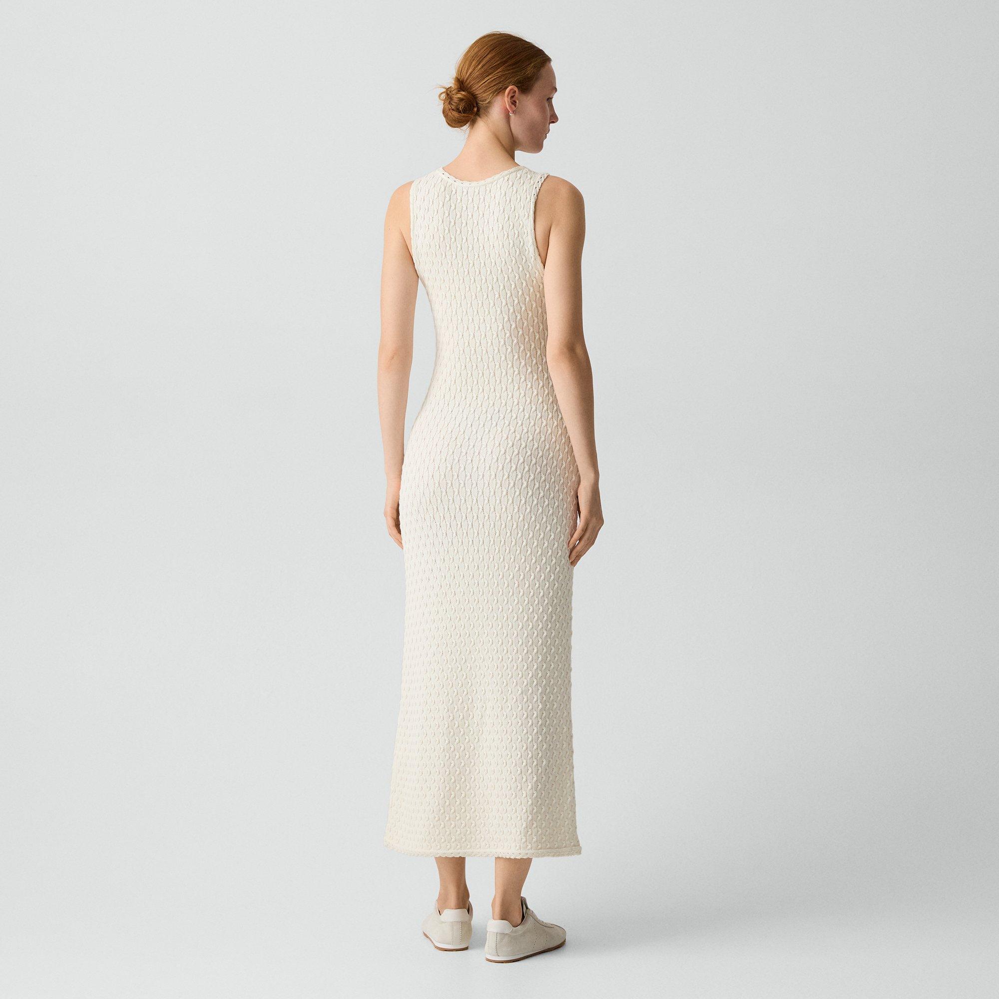 Textured Dress in Orchard Cotton