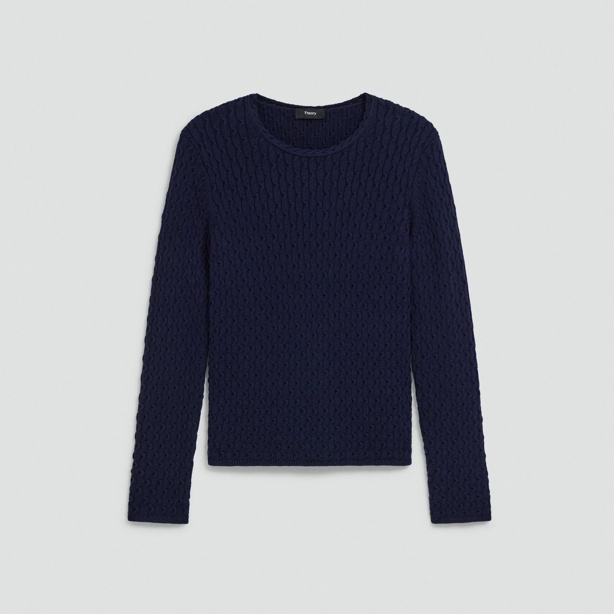 Textured Sweater in Orchard Cotton