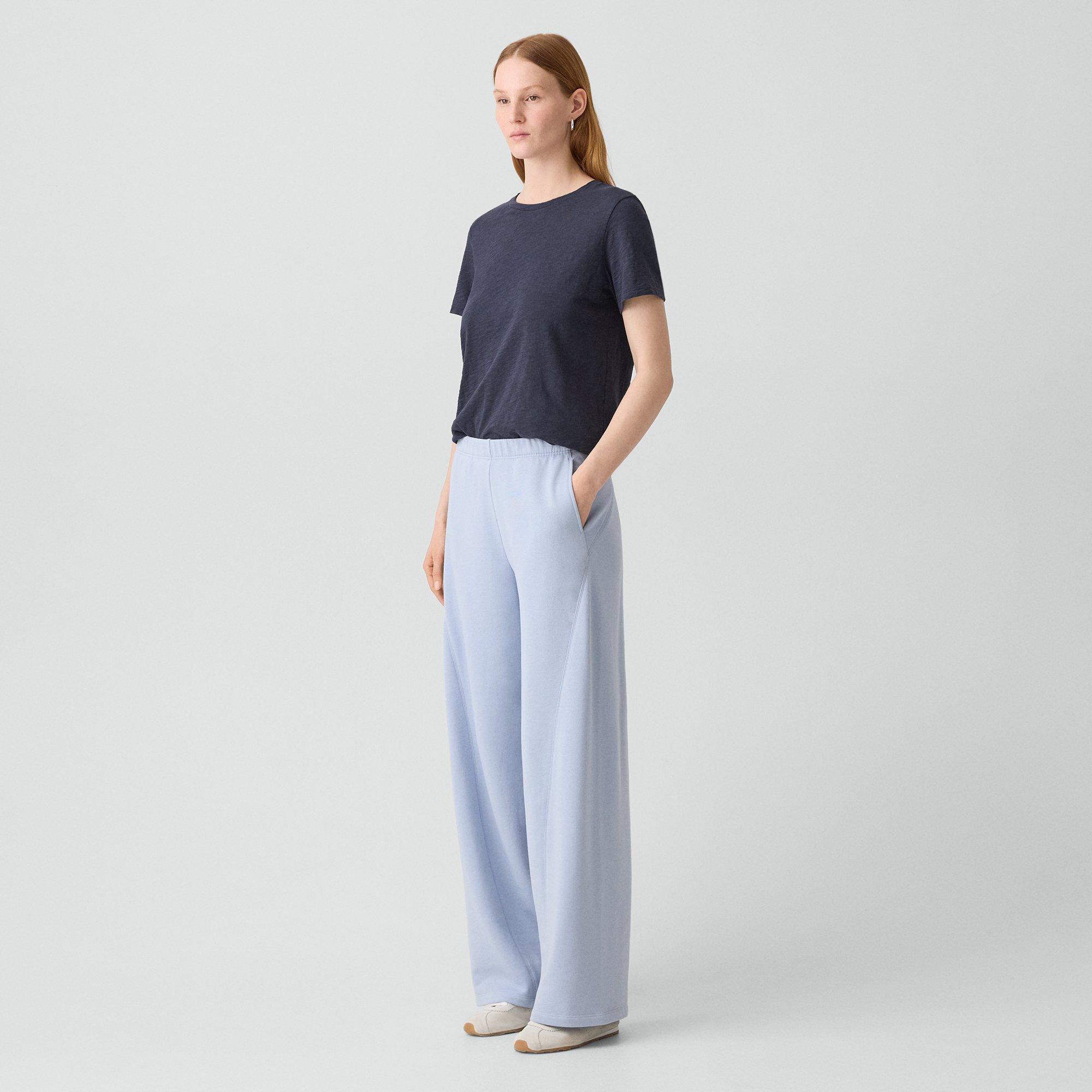 Curved Pull-On Pant in Lounge Terry