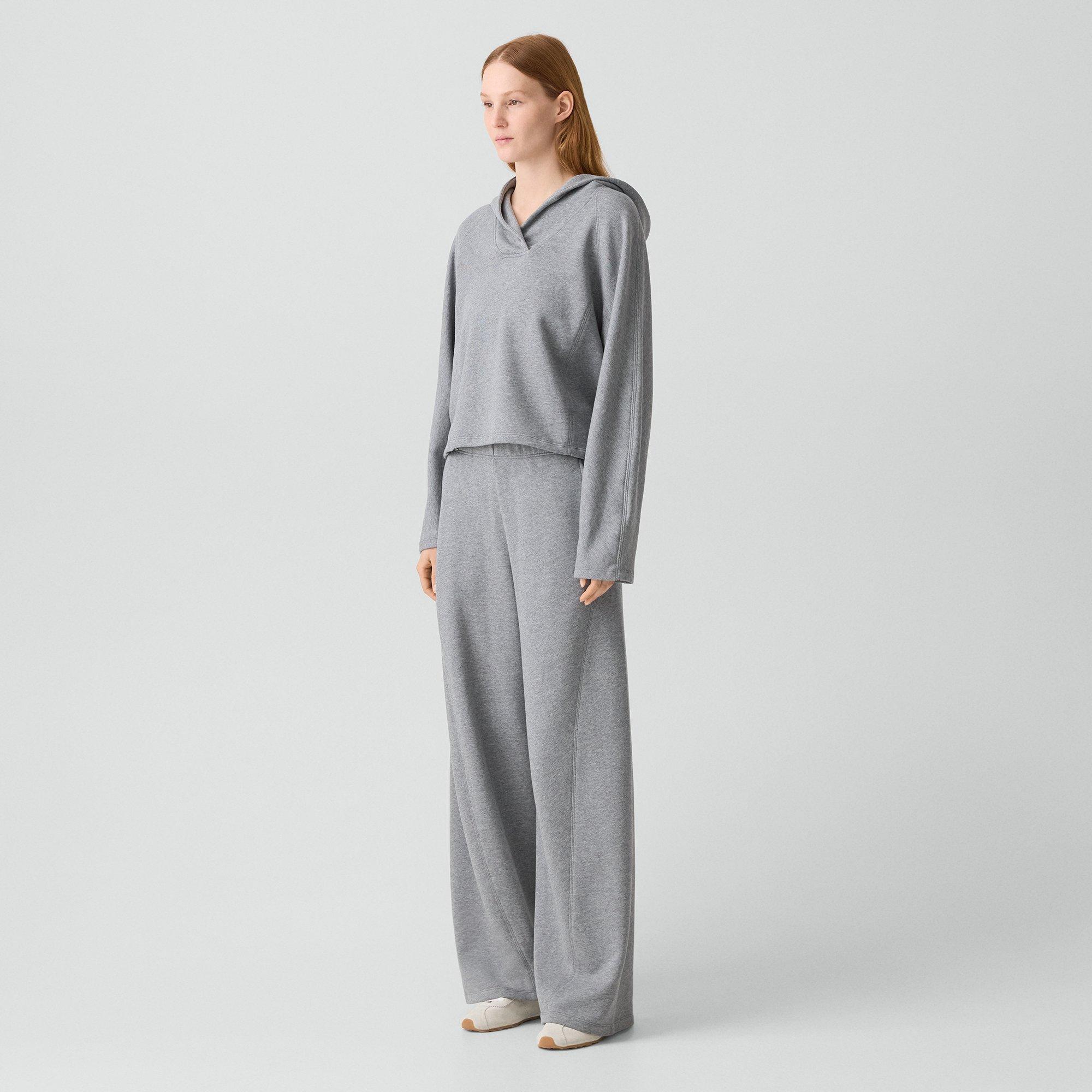 Curved Pull-On Pant in Lounge Terry