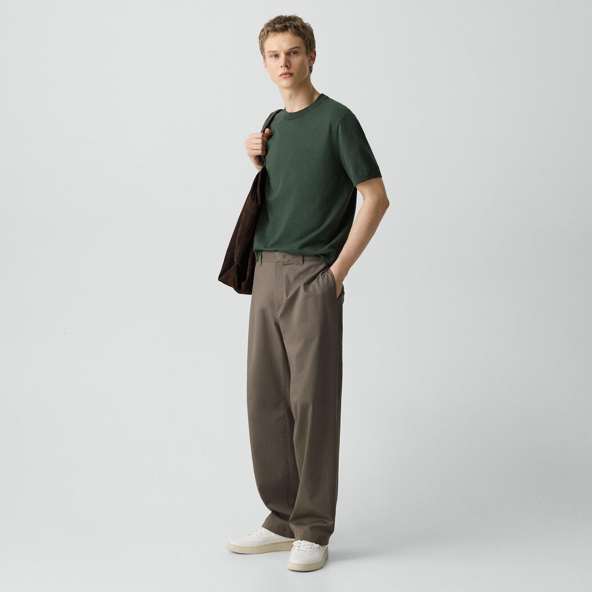 Straight Chino Pant in Moonsoft Cotton