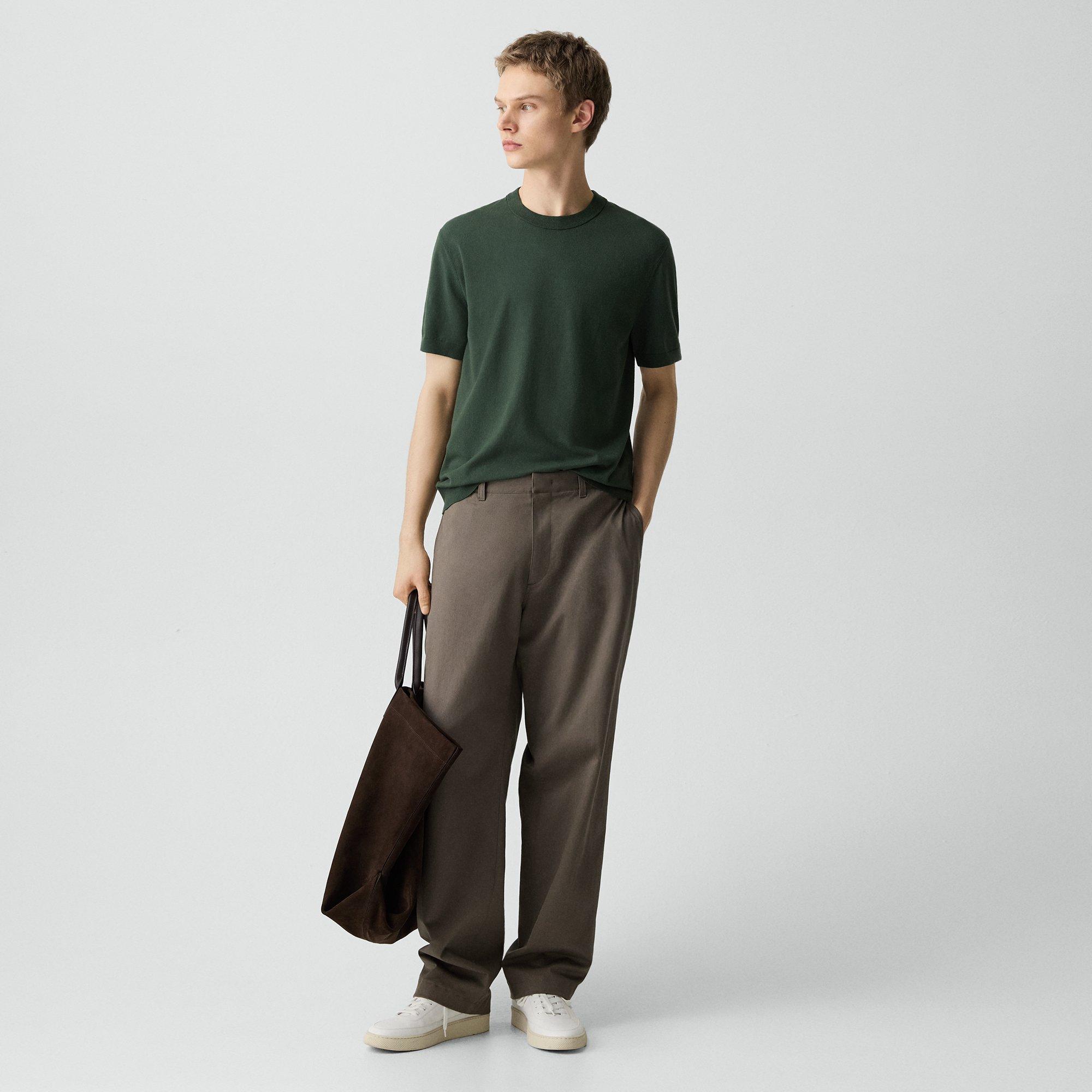 Straight Chino Pant in Moonsoft Cotton