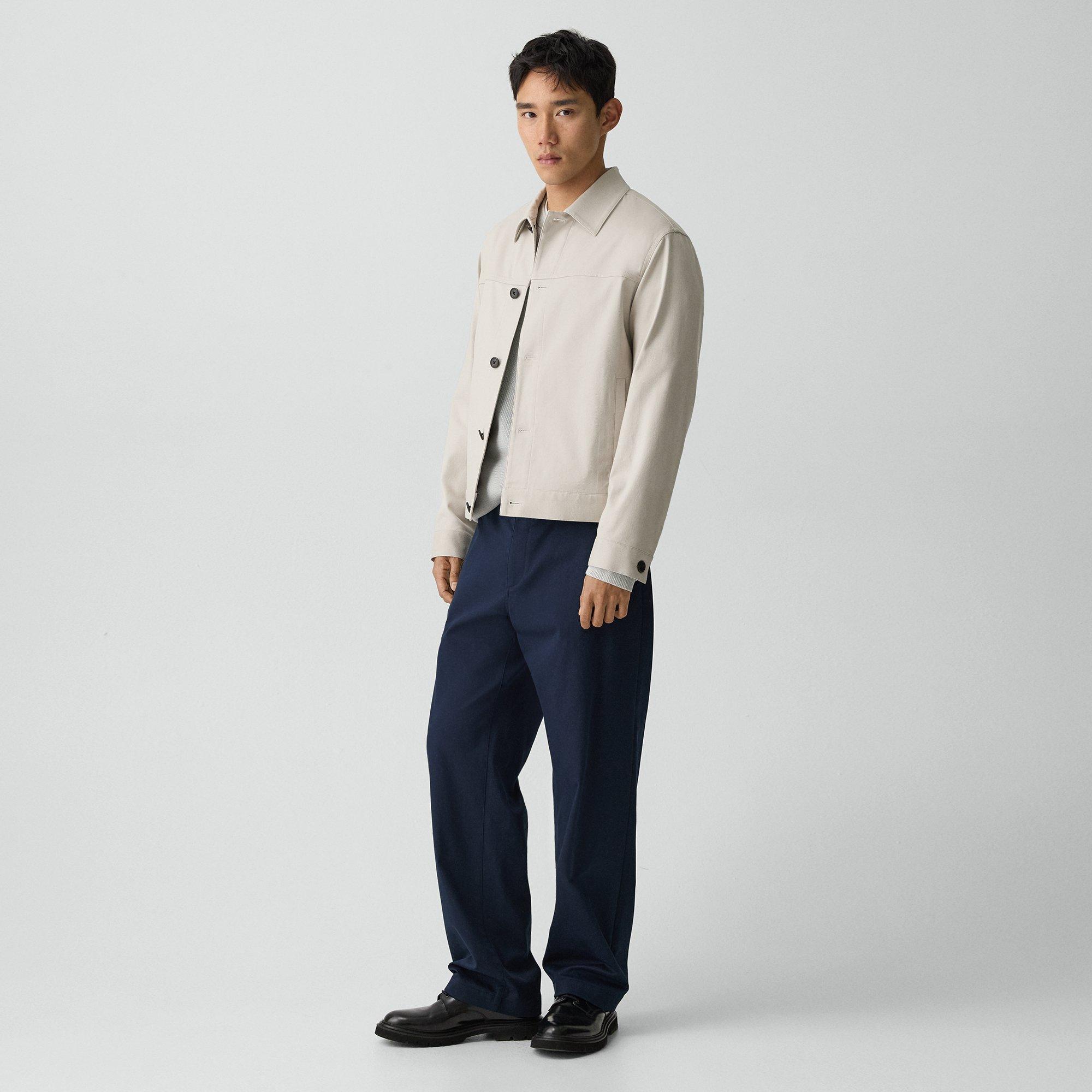 Straight Chino Pant in Moonsoft Cotton