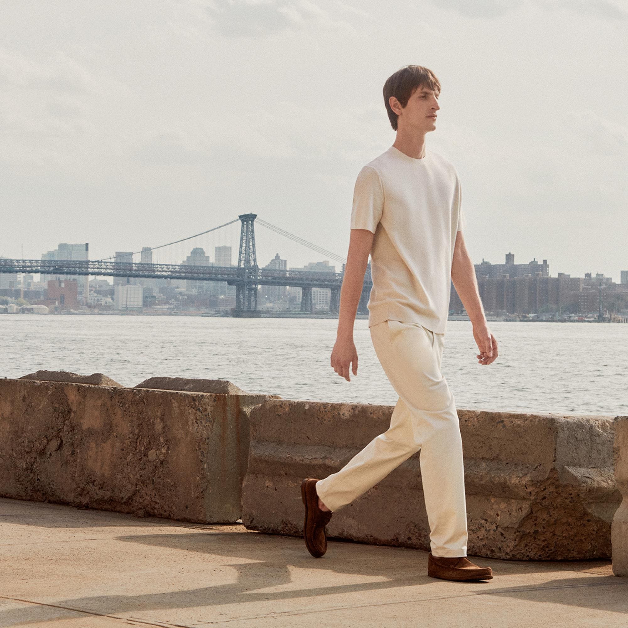 Relaxed Tee in Cotton Jersey