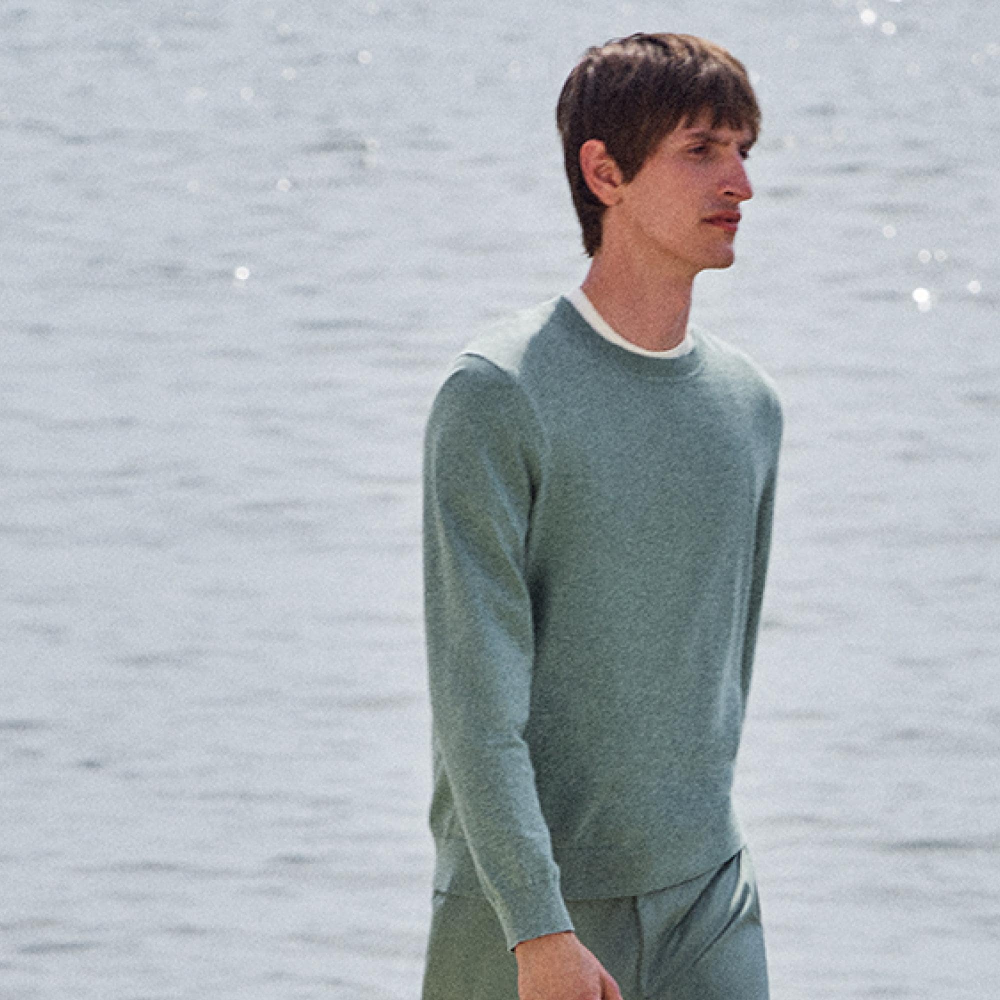 Relaxed Tee in Cotton Jersey