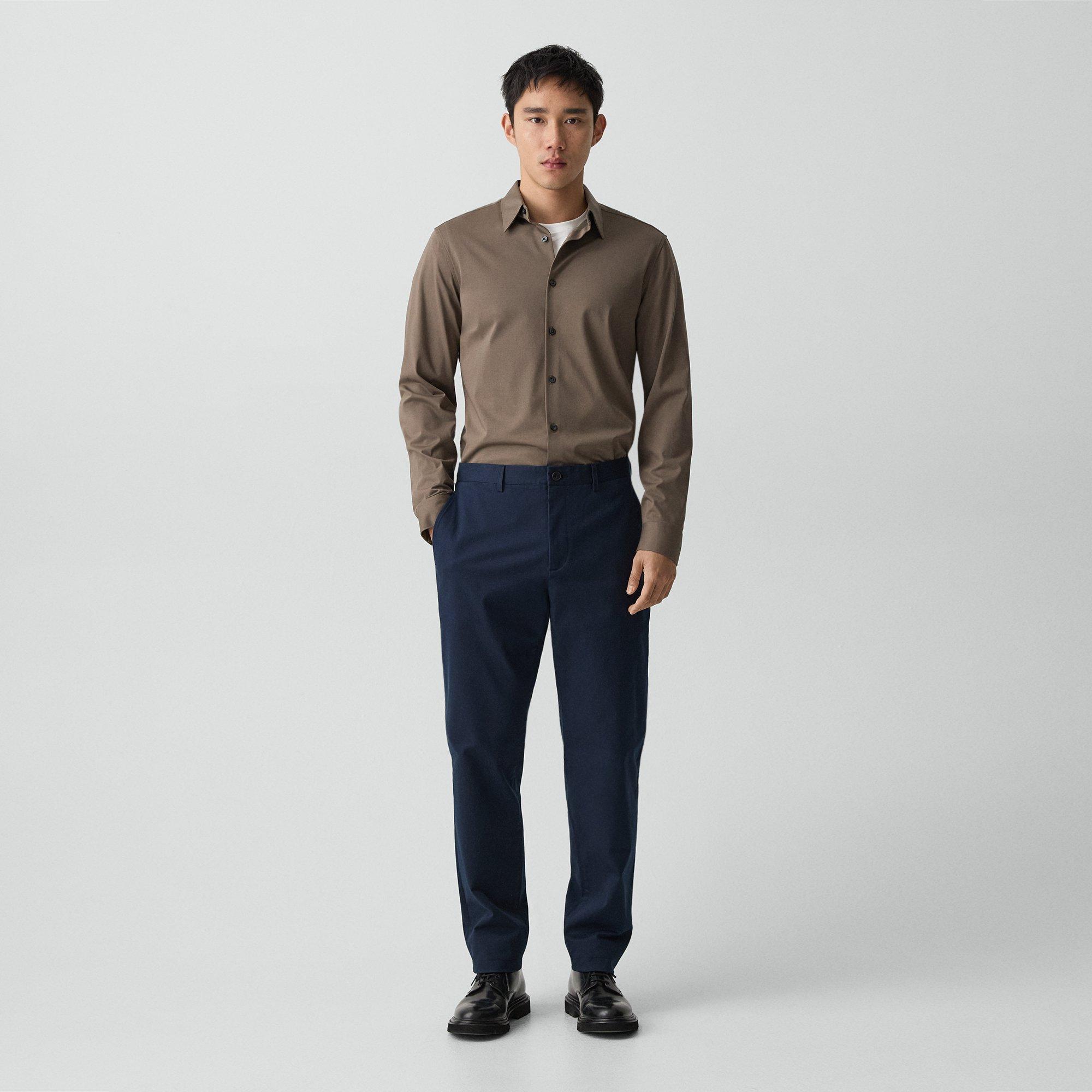 Zaine Trousers in Moonsoft Cotton