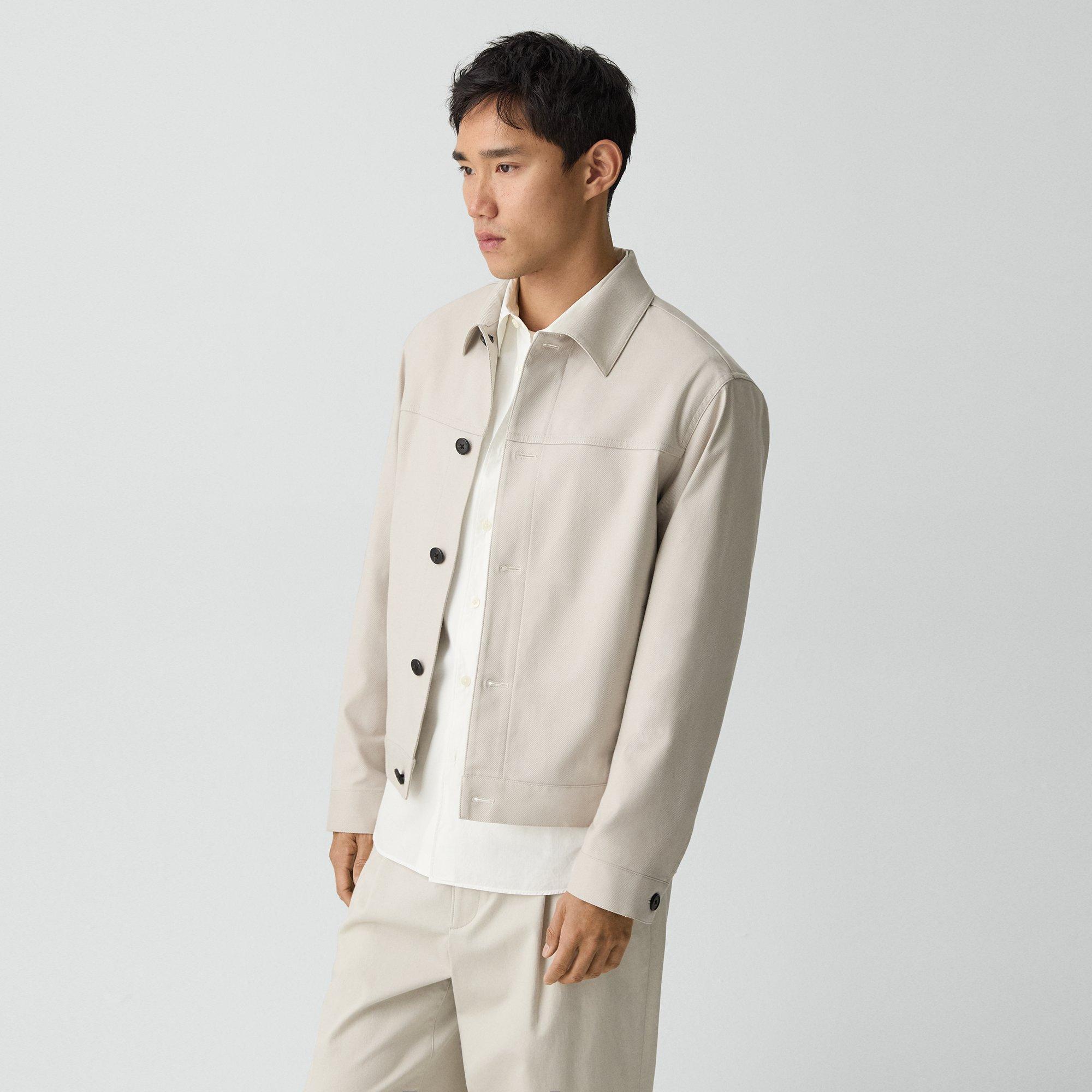 Button Jacket in Neoteric Twill
