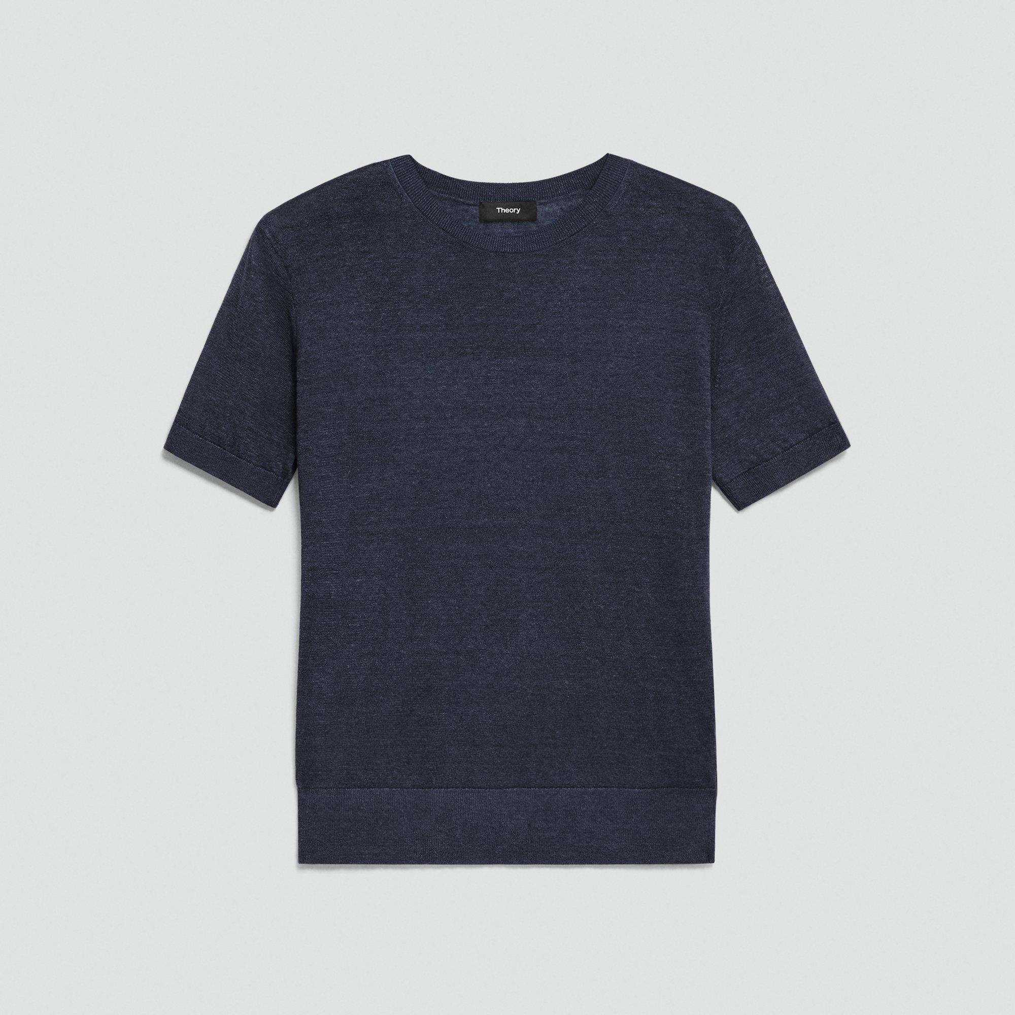 Sweater Tee in Linen Knit