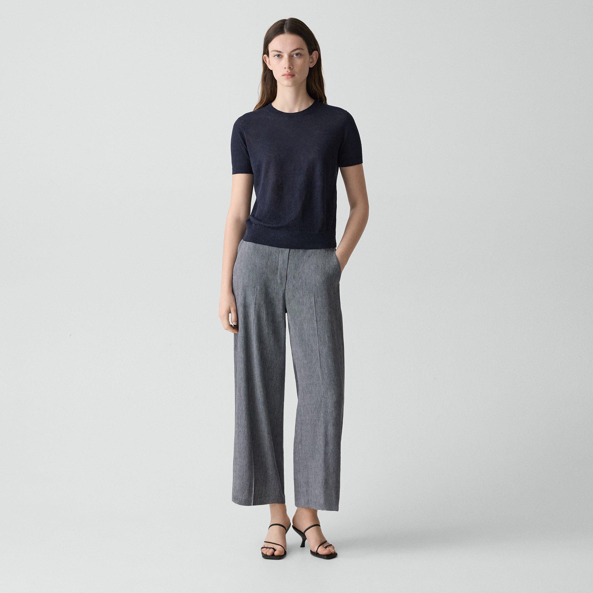 Sweater Tee in Linen Knit