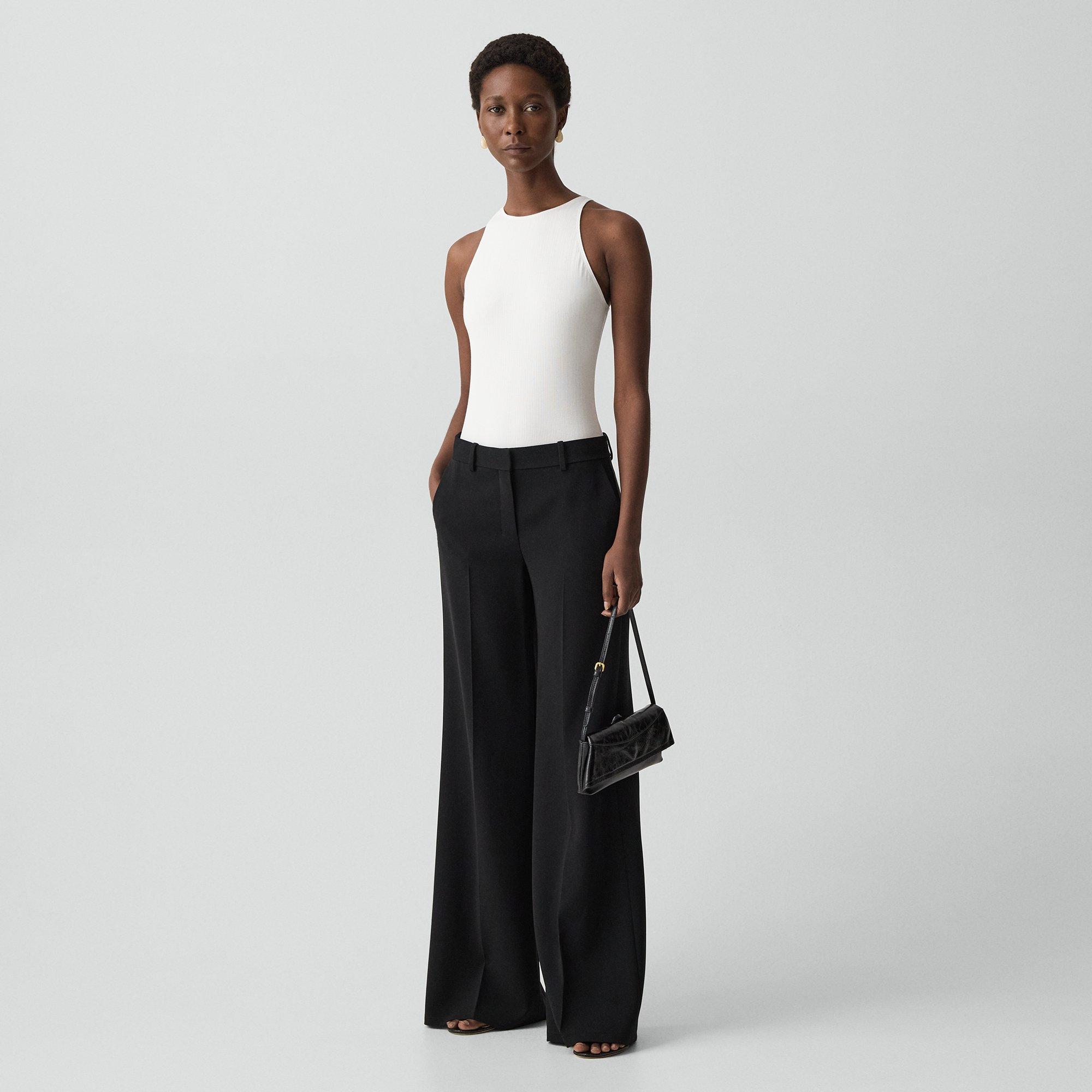 Racerback Tank Top in Stretch Rib