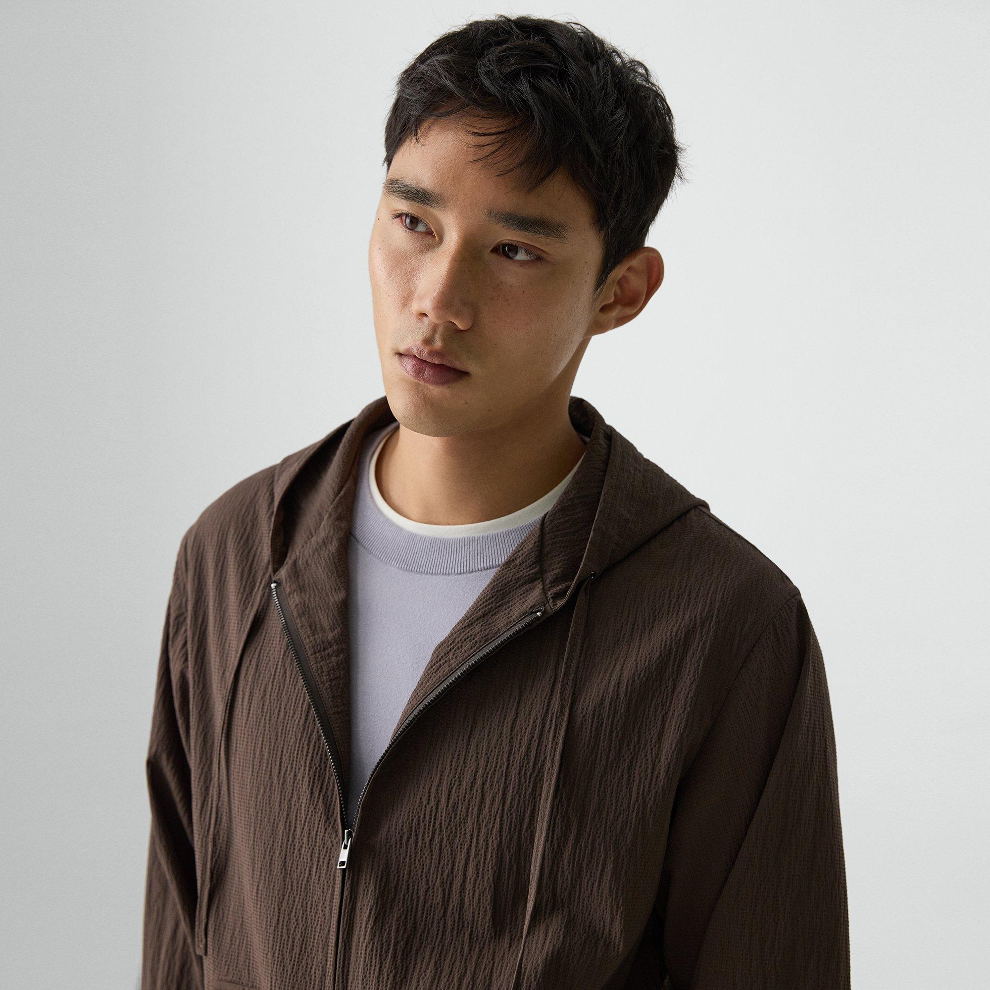 Hoodie in Kelso Nylon