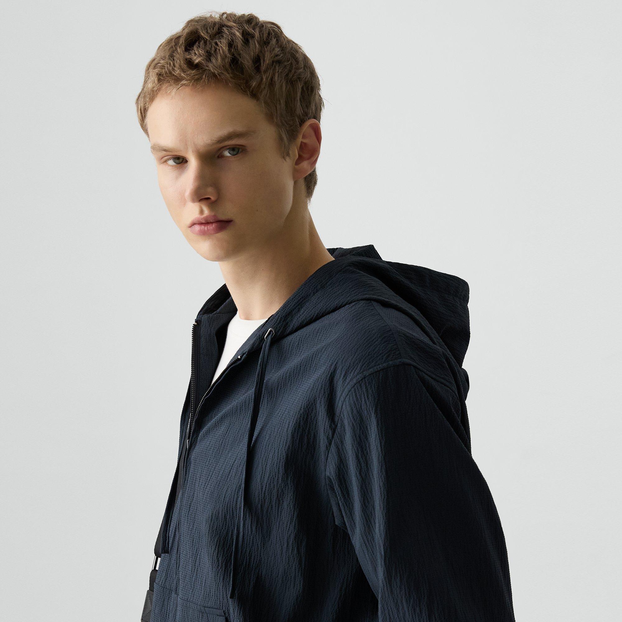 Hoodie in Kelso Nylon